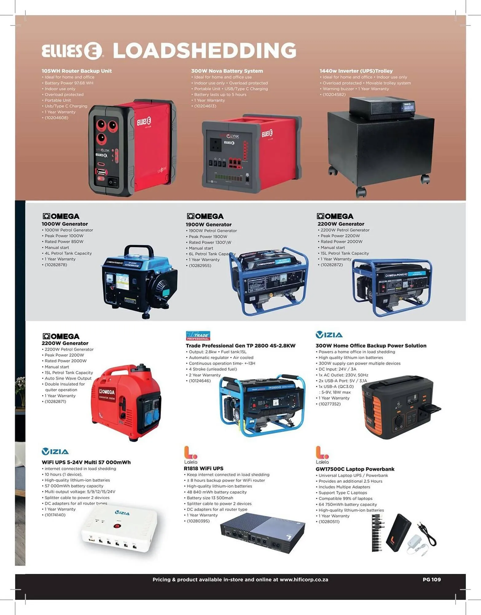 HiFi Corp catalogue from 5 October to 31 December 2024 - Catalogue Page 109