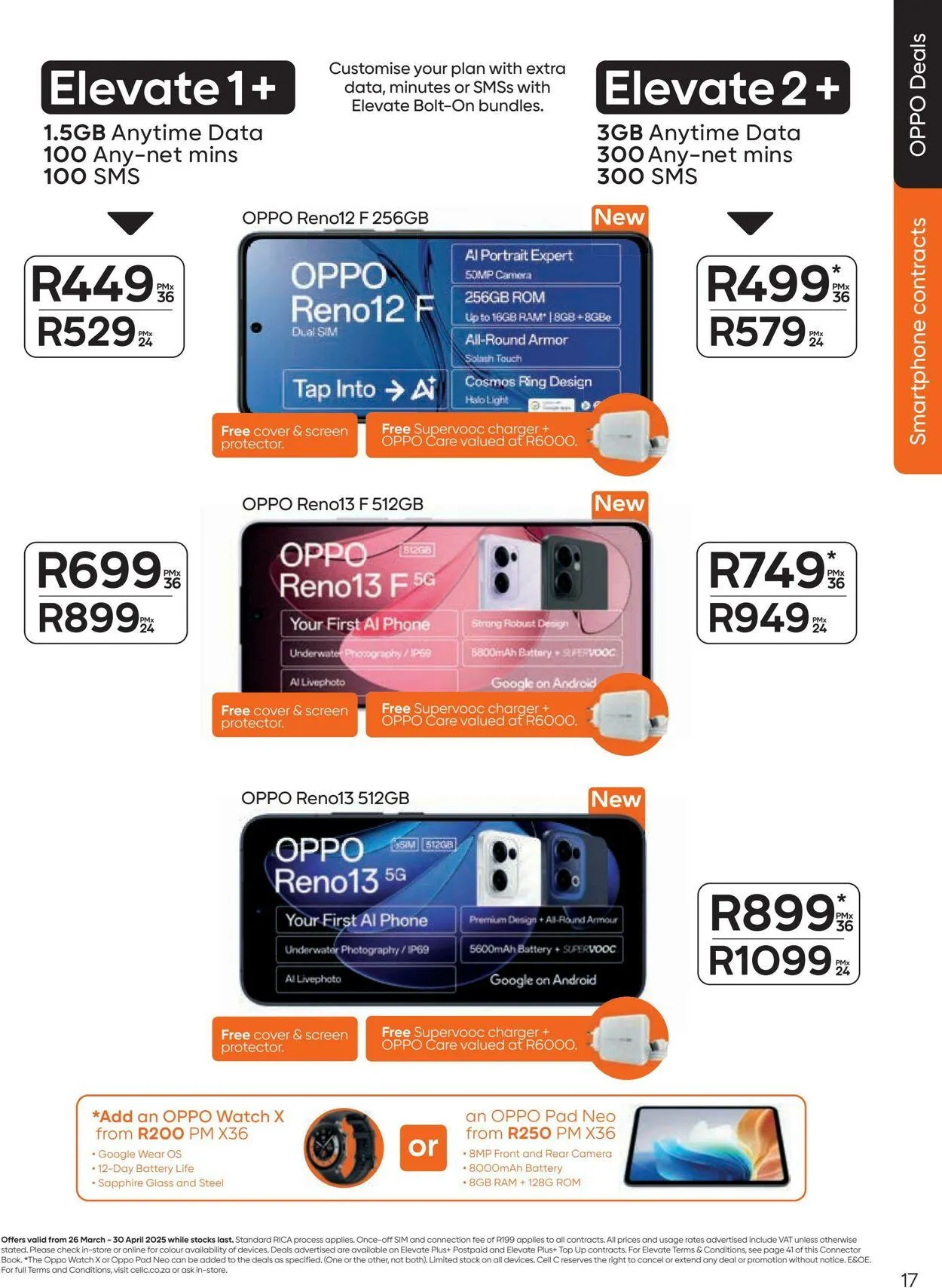 Cell C Current catalogue from 27 March to 10 April 2025 - Catalogue Page 17