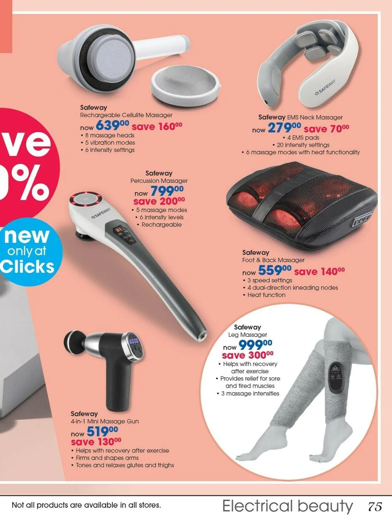 Clicks Current catalogue from 7 January to 21 January 2026 - Catalogue Page 75