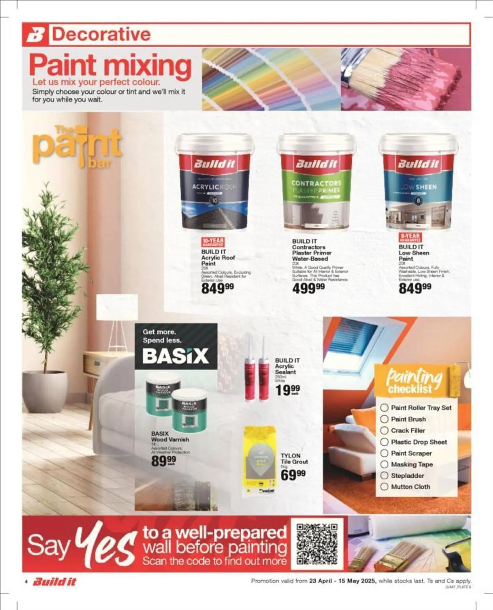 Build It catalogue from 23 April to 15 May 2025 - Catalogue Page 4