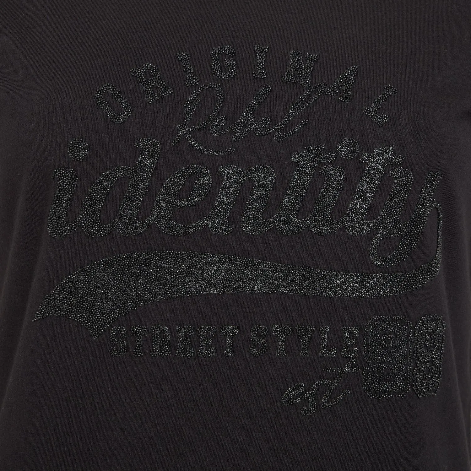 Black Branded T-shirt