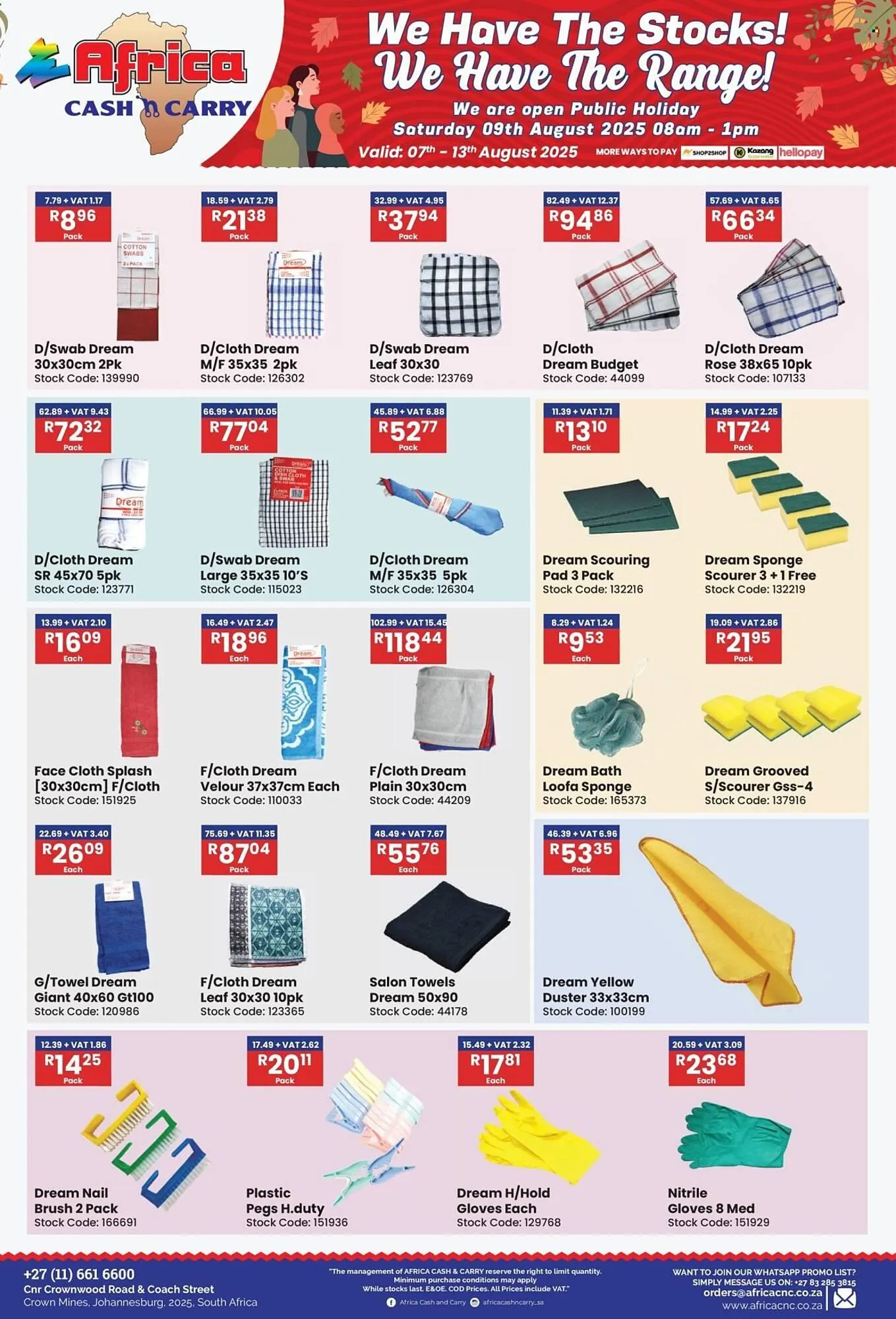 Africa Cash and Carry catalogue from 7 August to 13 August 2025 - Catalogue Page 22