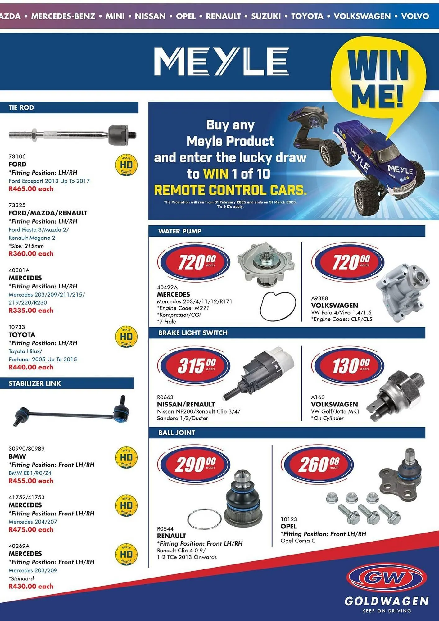 Goldwagen catalogue from 3 February to 31 March 2025 - Catalogue Page 9