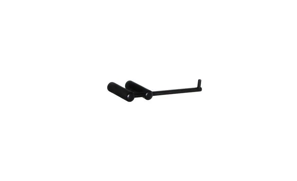 Omega Matt Black Toilet Paper Holder 31 x 75 x 175mm