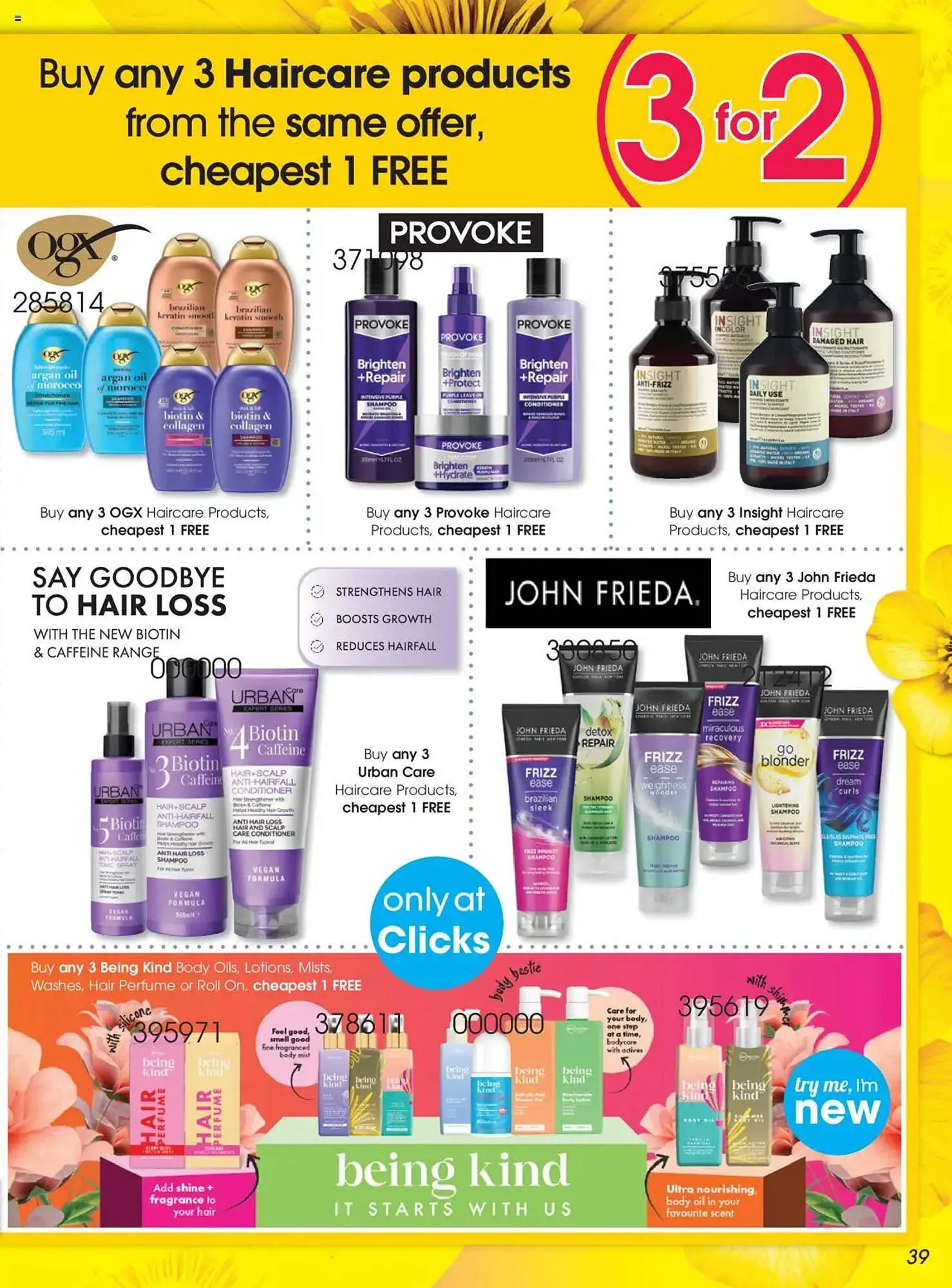 Clicks catalogue from 23 September to 22 October 2025 - Catalogue Page 39