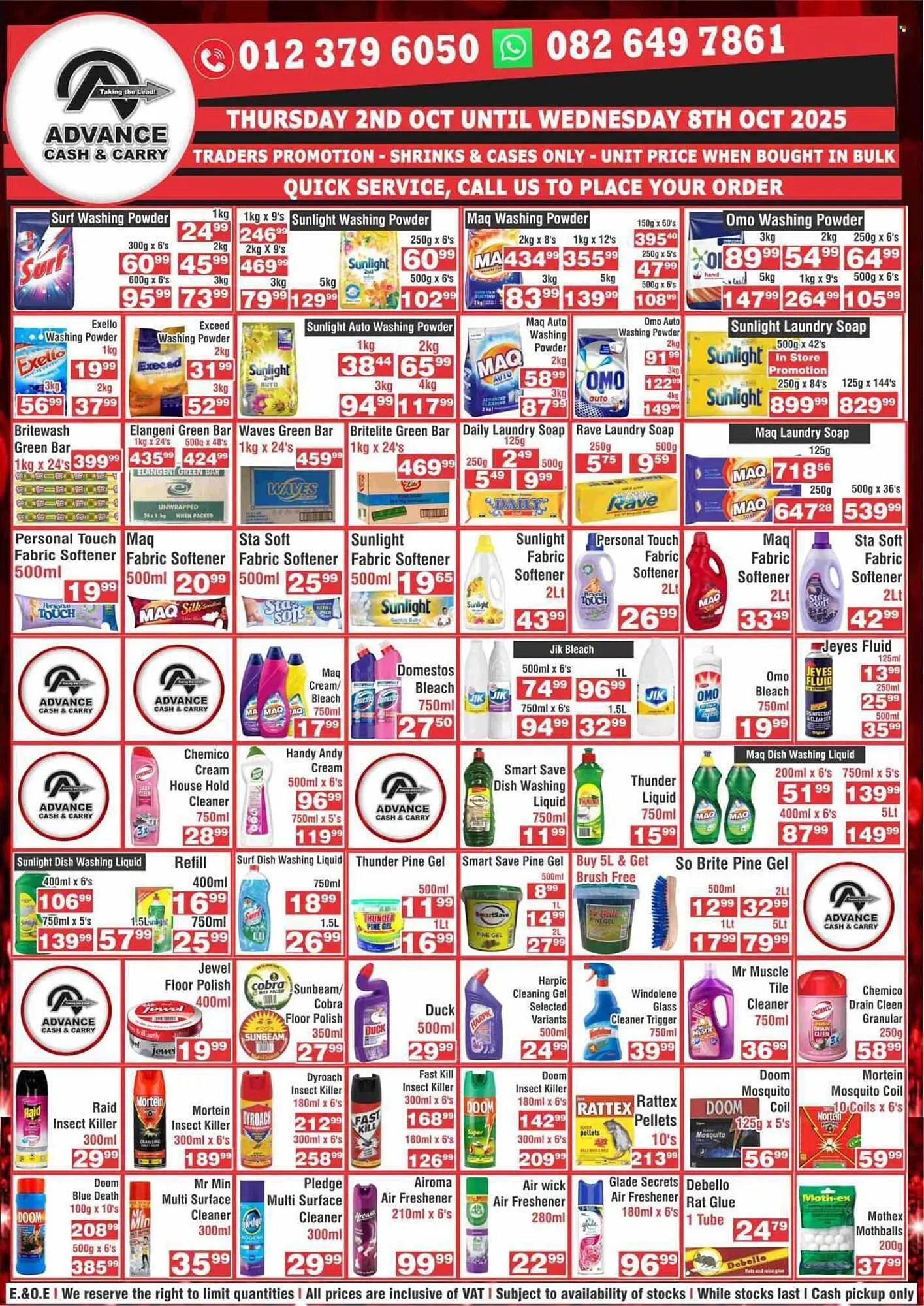 Advance Cash n Carry catalogue from 2 October to 8 October 2025 - Catalogue Page 9