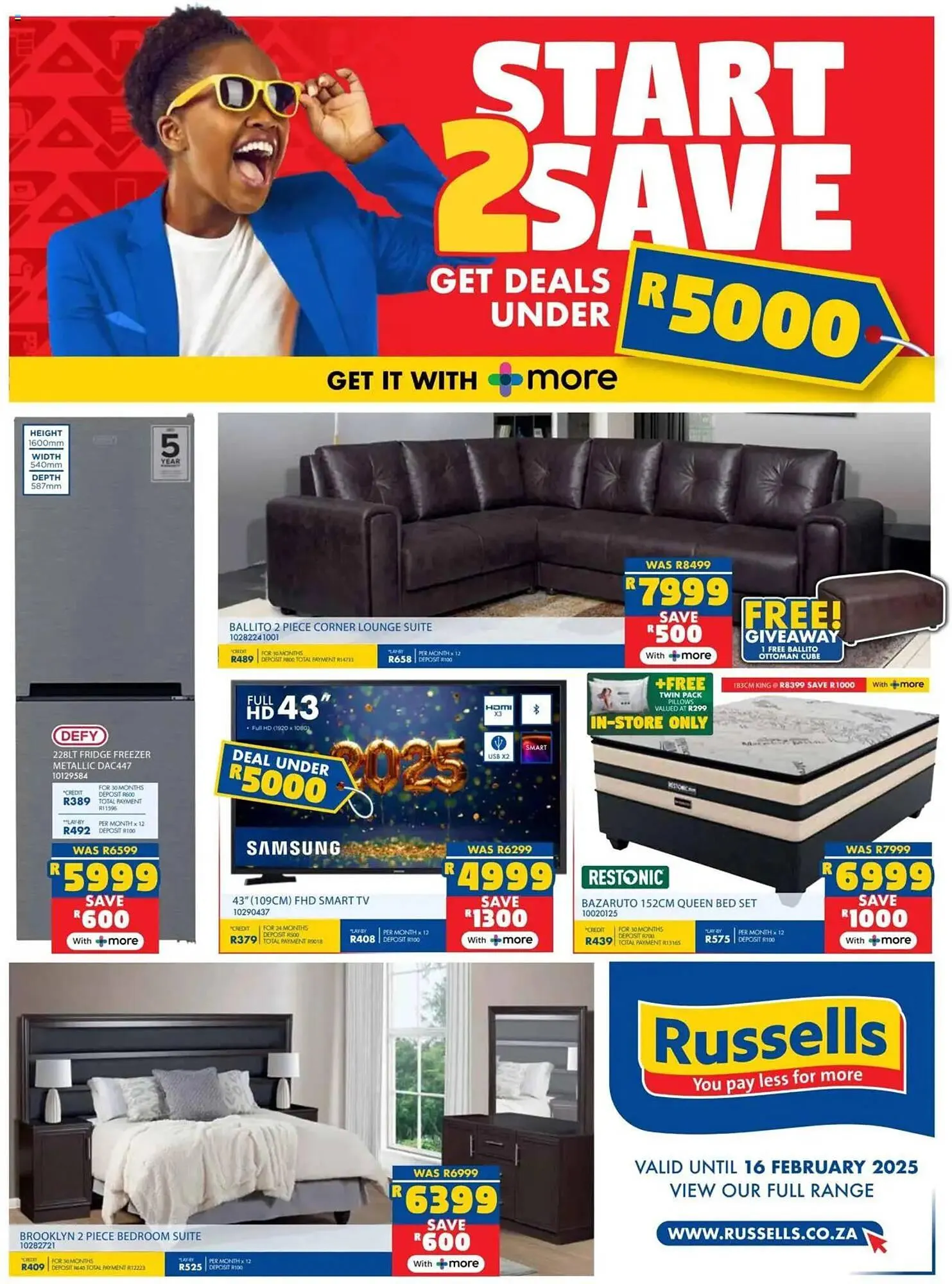 Russells catalogue from 20 January to 16 February 2025 - Catalogue Page 1