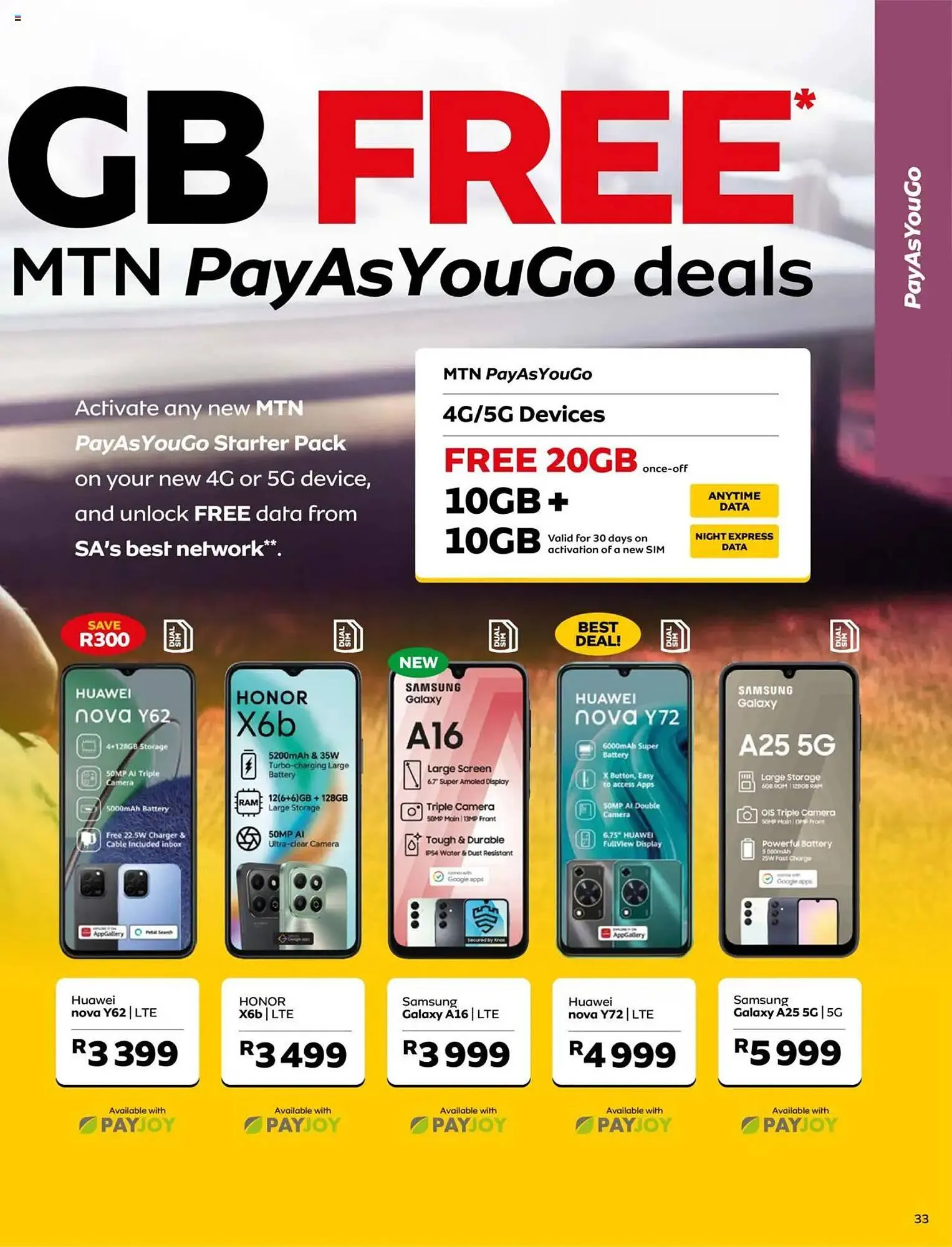 MTN catalogue from 7 April to 6 May 2025 - Catalogue Page 33