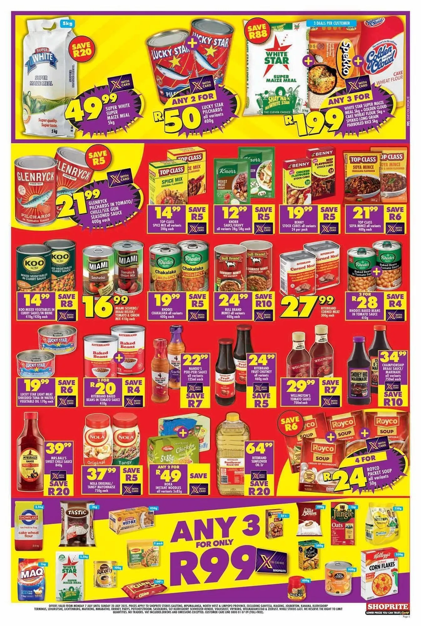 Shoprite catalogue from 7 July to 20 July 2025 - Catalogue Page 5