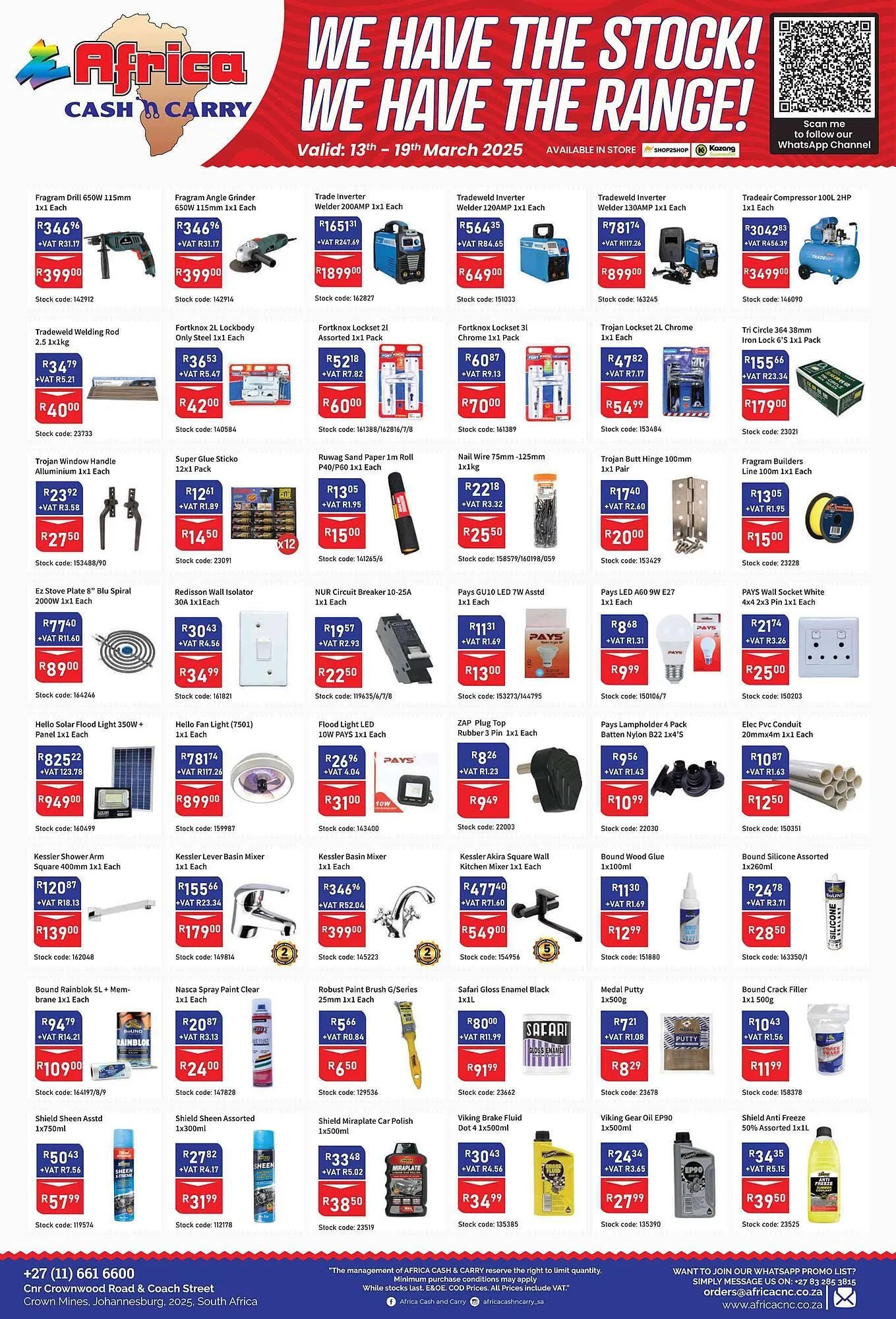 Africa Cash and Carry catalogue from 13 March to 19 March 2025 - Catalogue Page 10