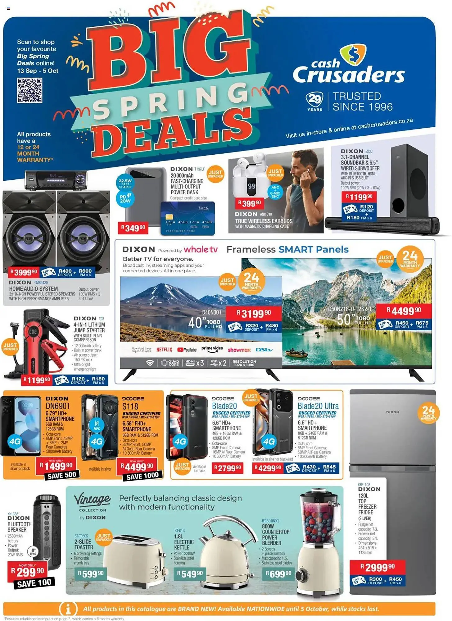 Cash Crusaders catalogue from 13 September to 5 October 2025 - Catalogue Page 1