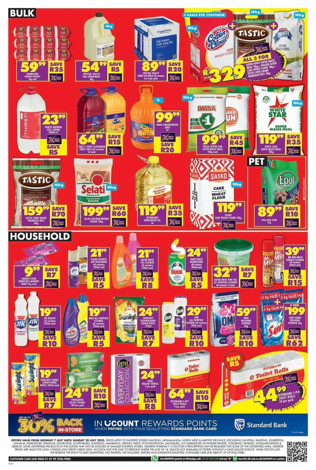 Shoprite catalogue from 7 July to 20 July 2025 - Catalogue Page 8