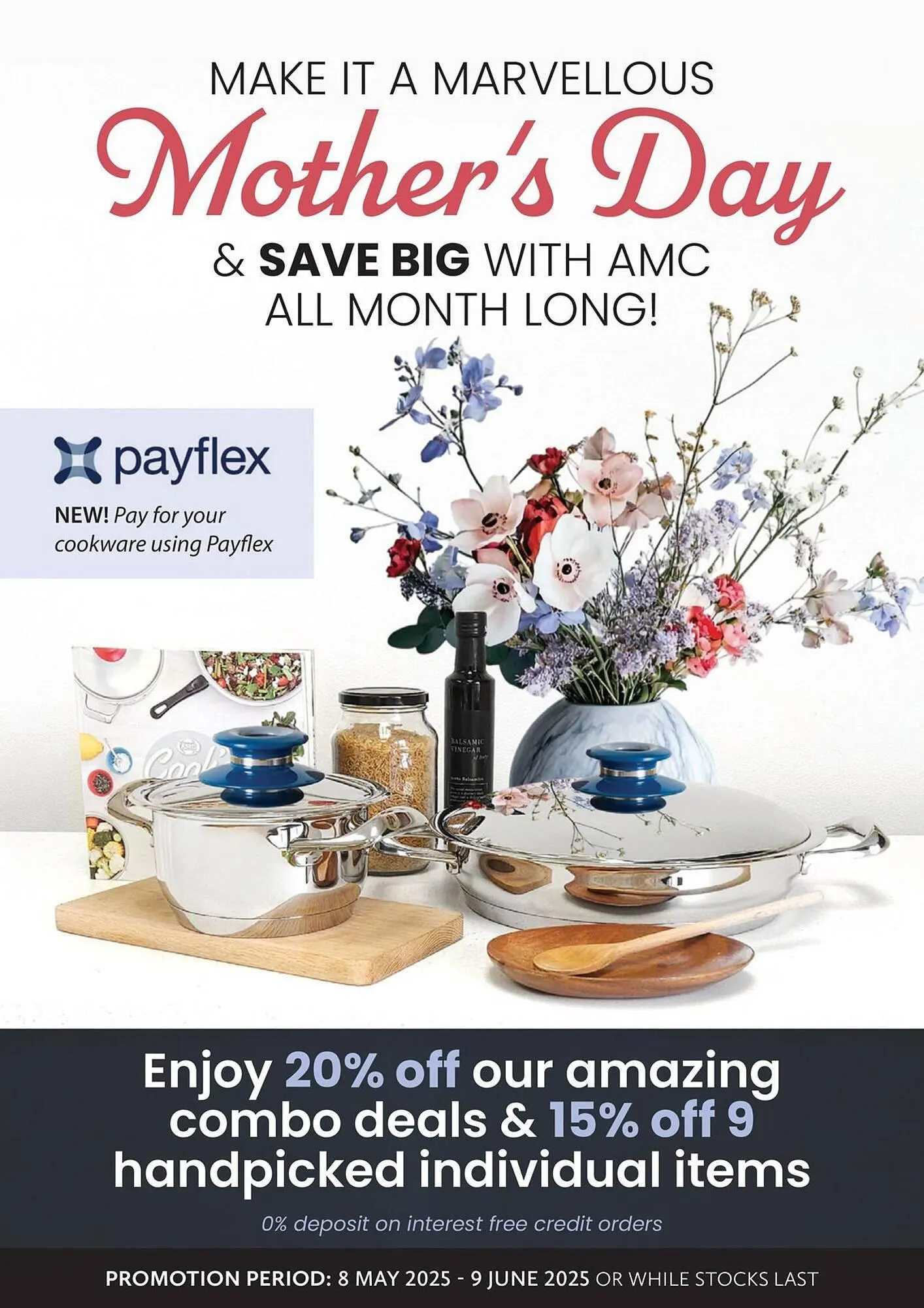 AMC Cookware catalogue from 8 May to 11 May 2025 - Catalogue Page 1