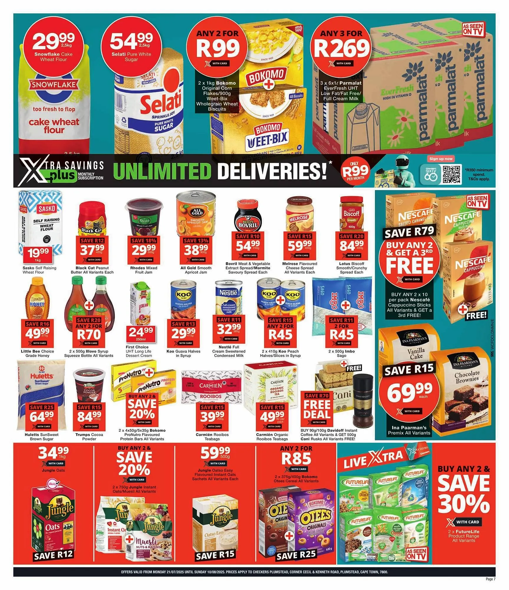 Checkers catalogue from 21 July to 10 August 2025 - Catalogue Page 7
