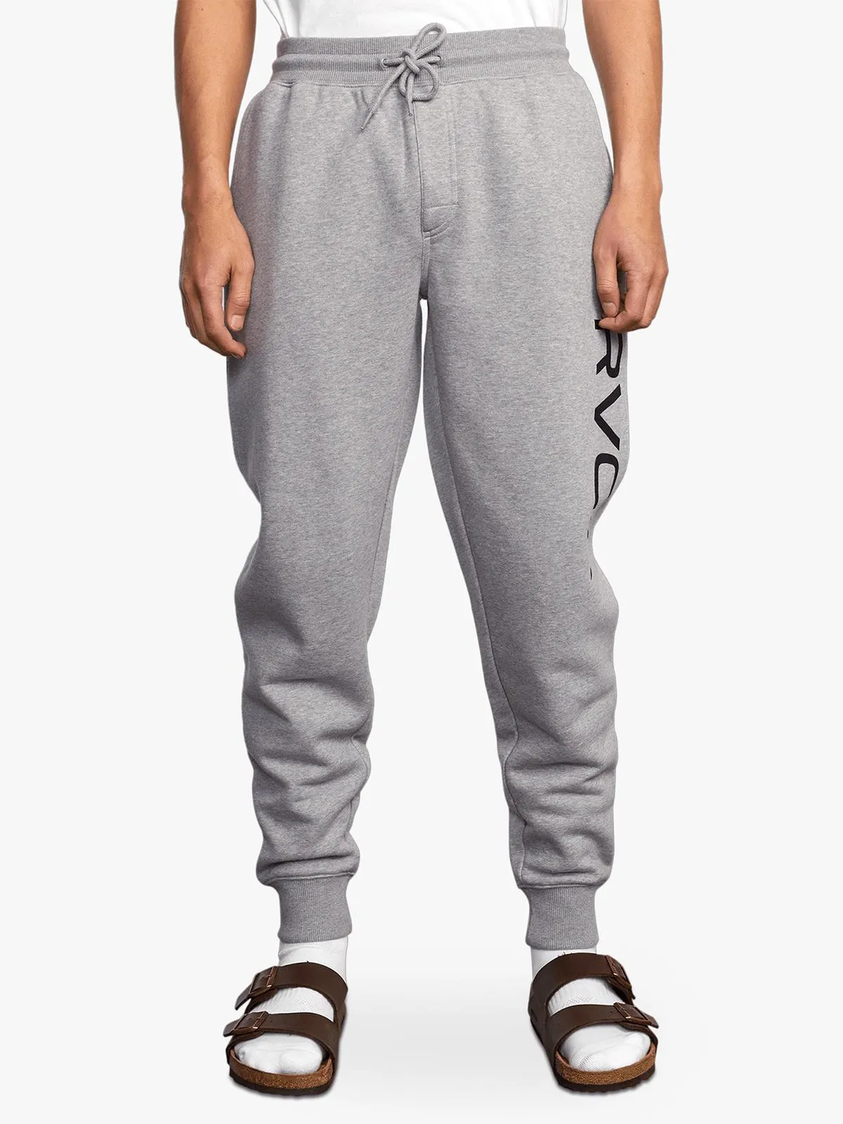 Men's RVCA Big Grey Athletic Heather Trackpants