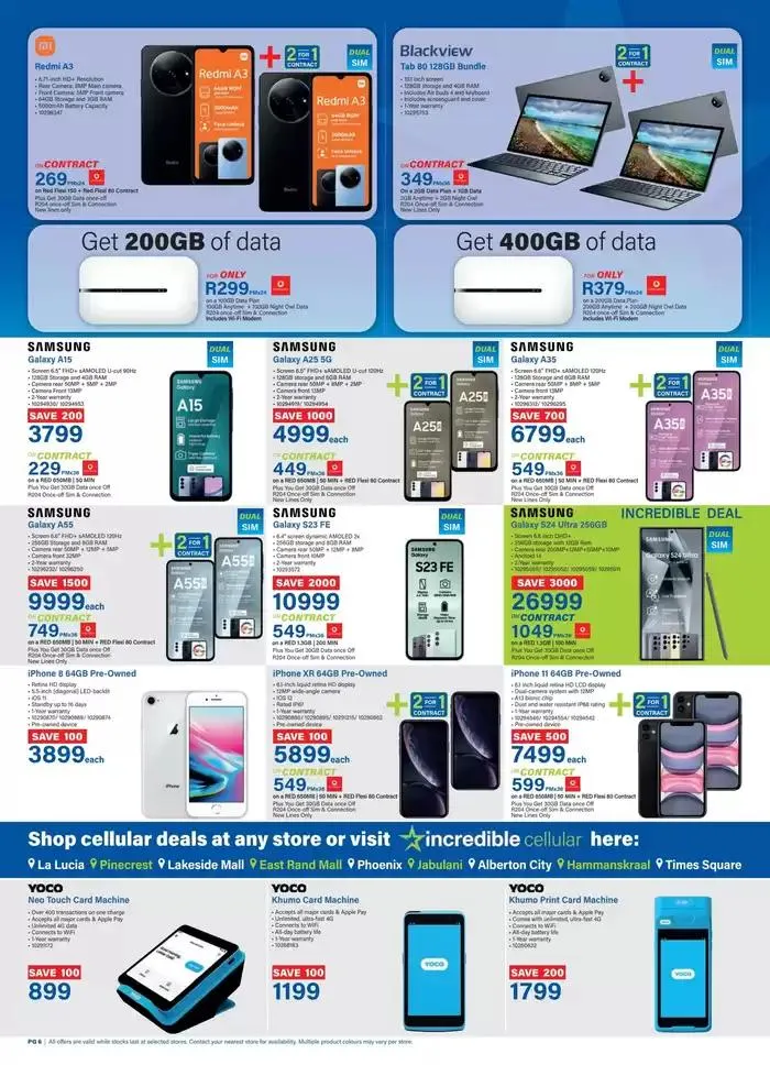 Get the best tech on contract from 1 October to 6 October 2024 - Catalogue Page 6