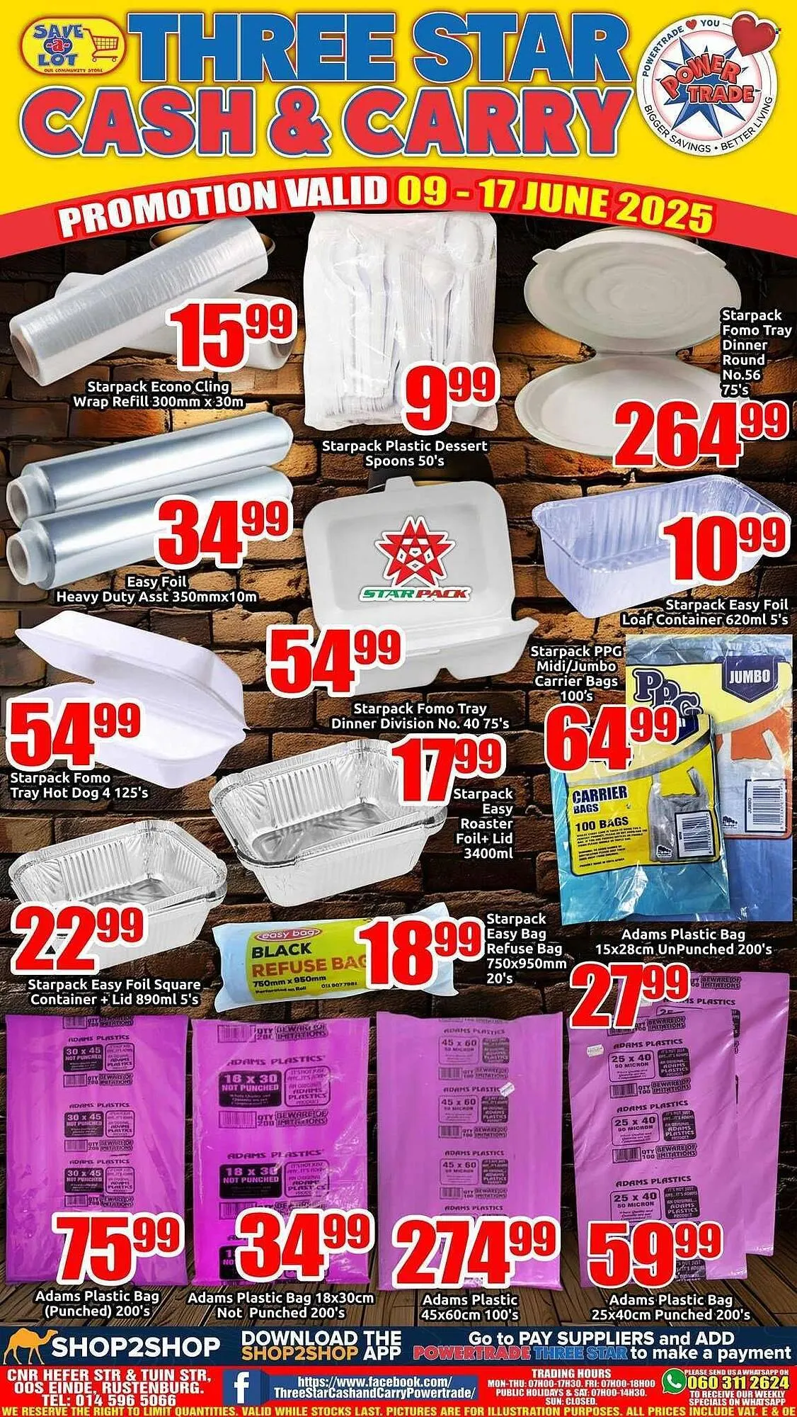 Three Star Cash and Carry catalogue - 1