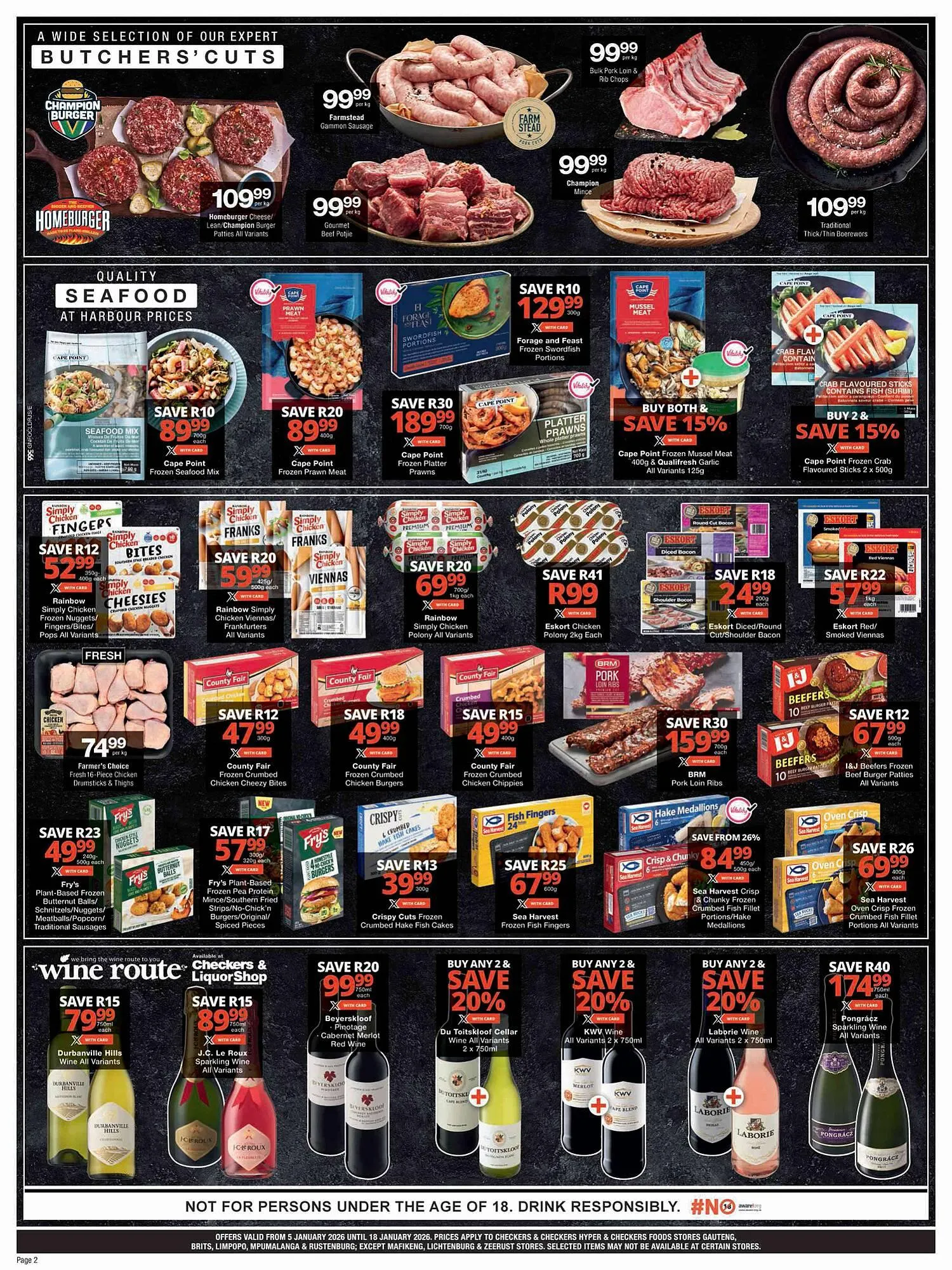 Checkers catalogue from 5 January to 18 January 2026 - Catalogue Page 2