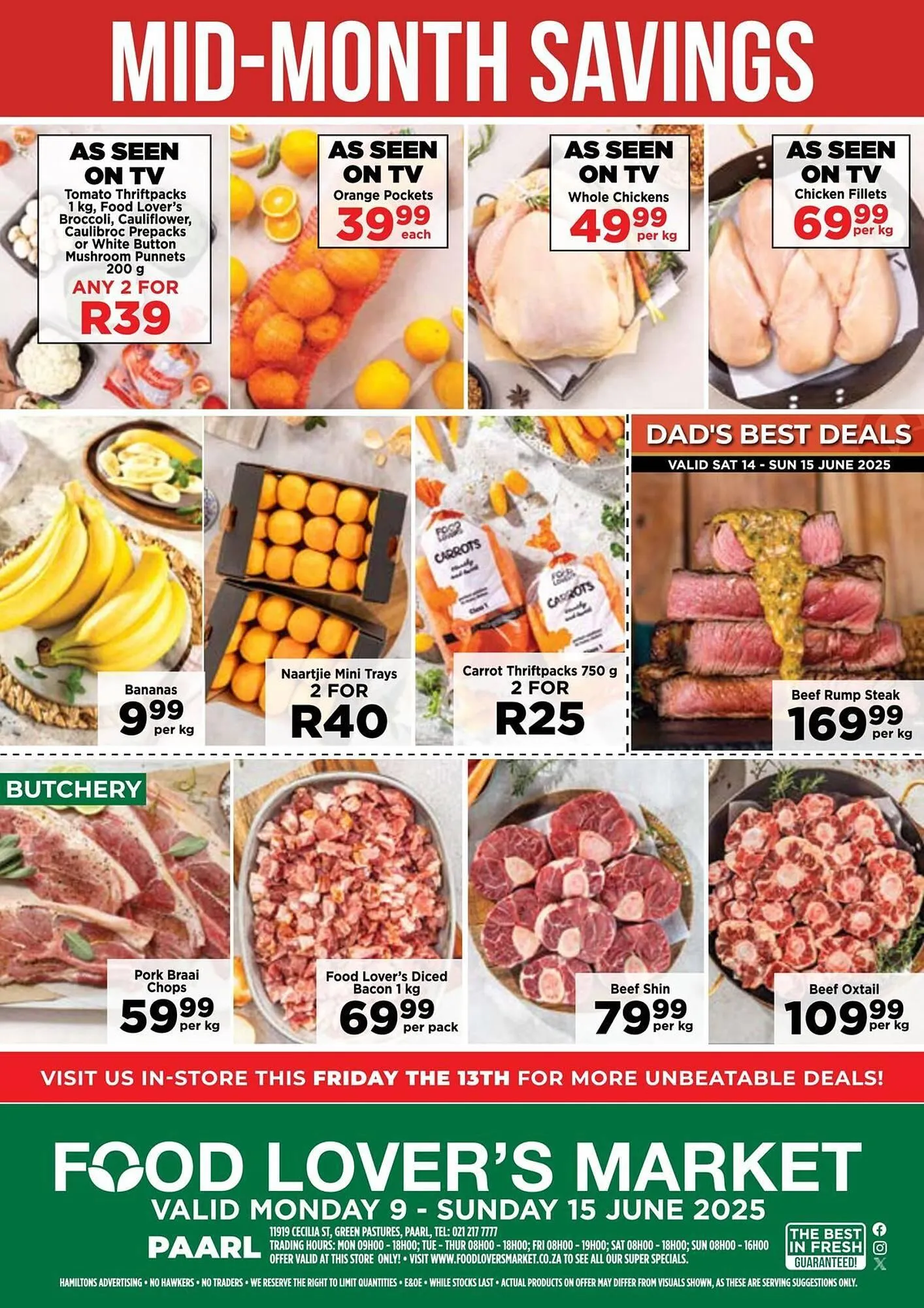 Food Lover's Market catalogue from 9 June to 15 June 2025 - Catalogue Page 1