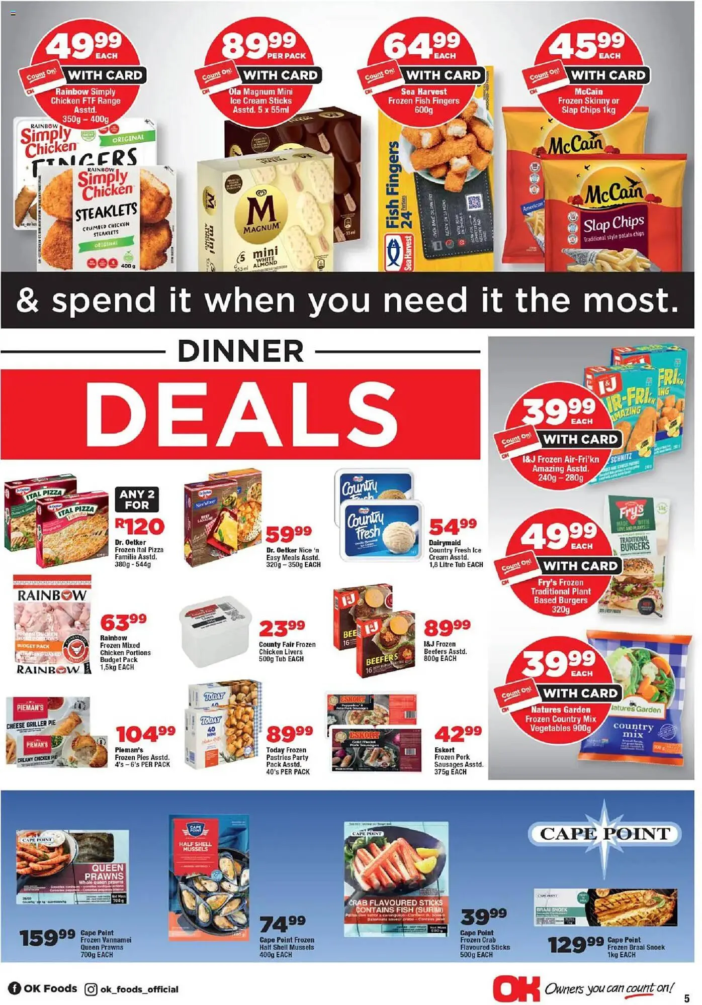 OK Foods catalogue from 24 September to 12 October 2026 - Catalogue Page 5