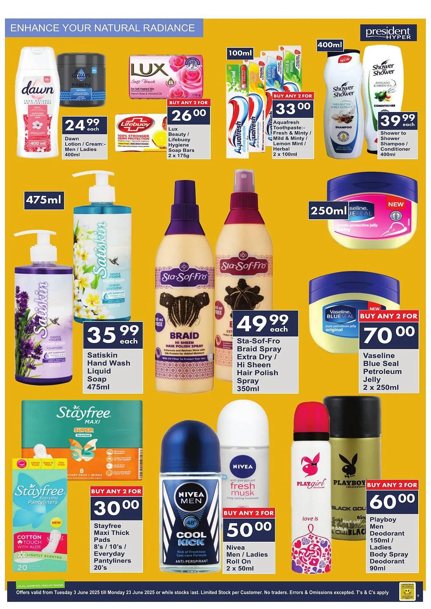 President Hyper catalogue from 3 June to 23 June 2025 - Catalogue Page 7