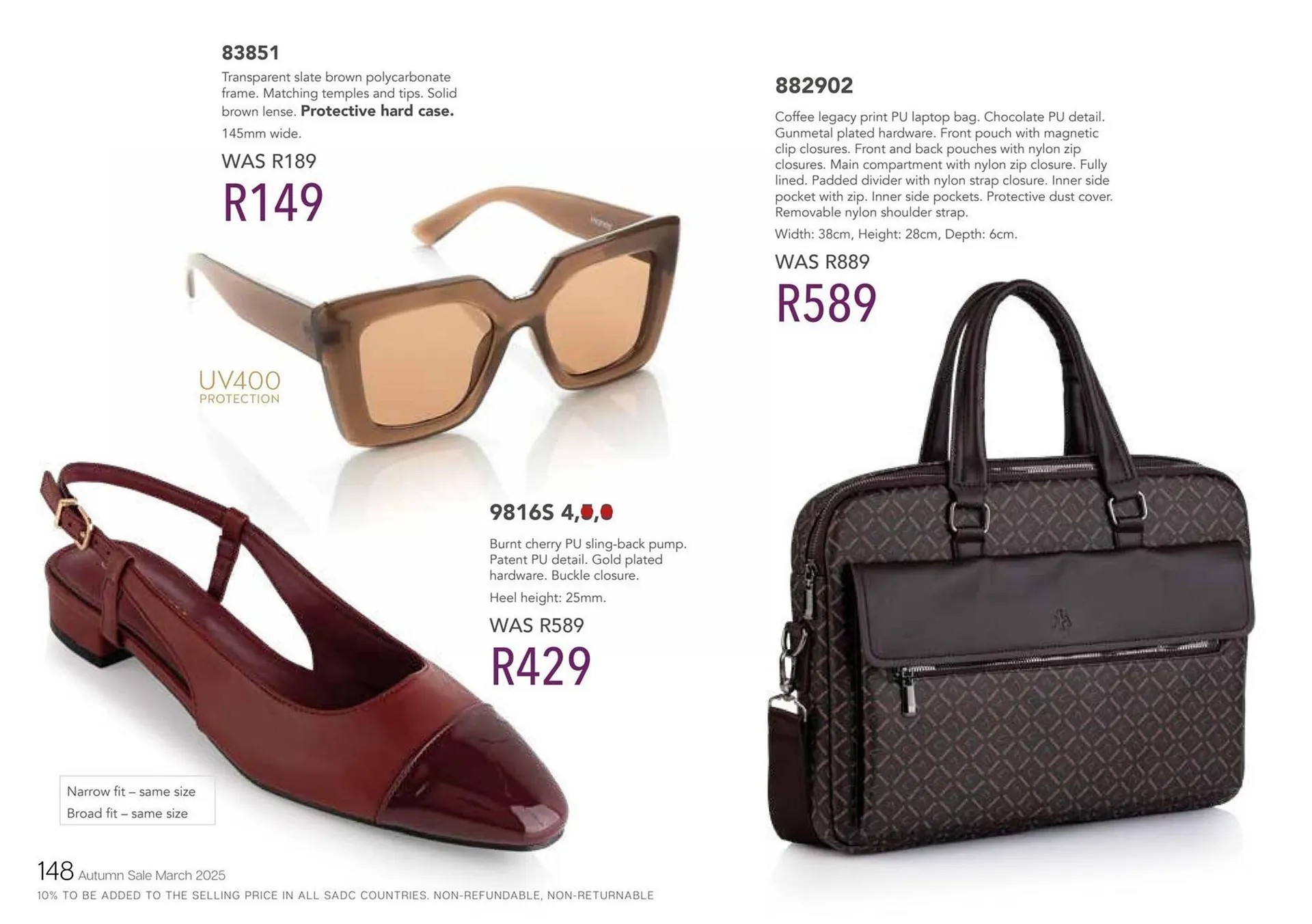 Honey Fashion Accessories catalogue from 6 June to 12 June 2025 - Catalogue Page 150