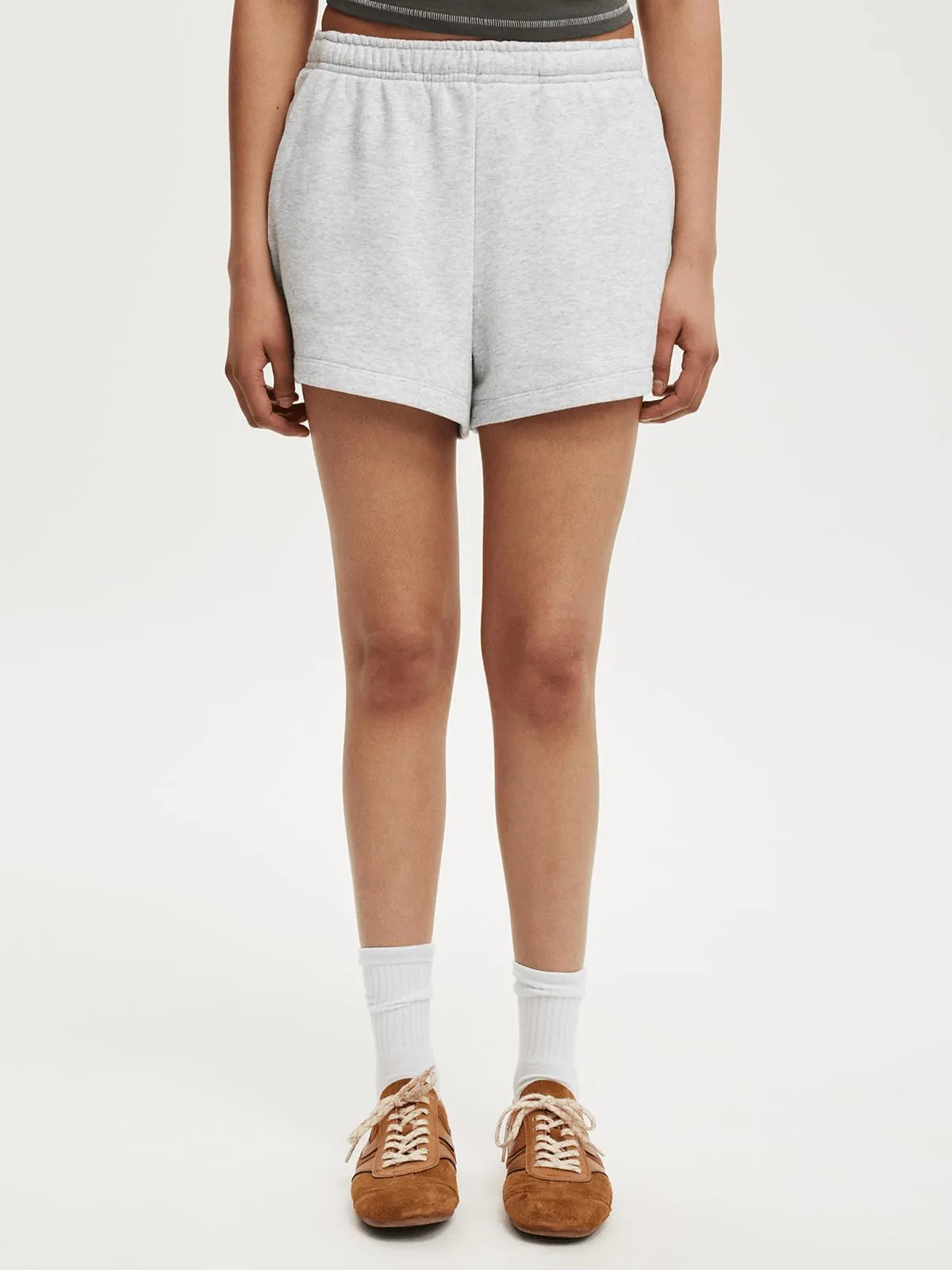 Women's Cotton On Grey Fleece Sweatshorts