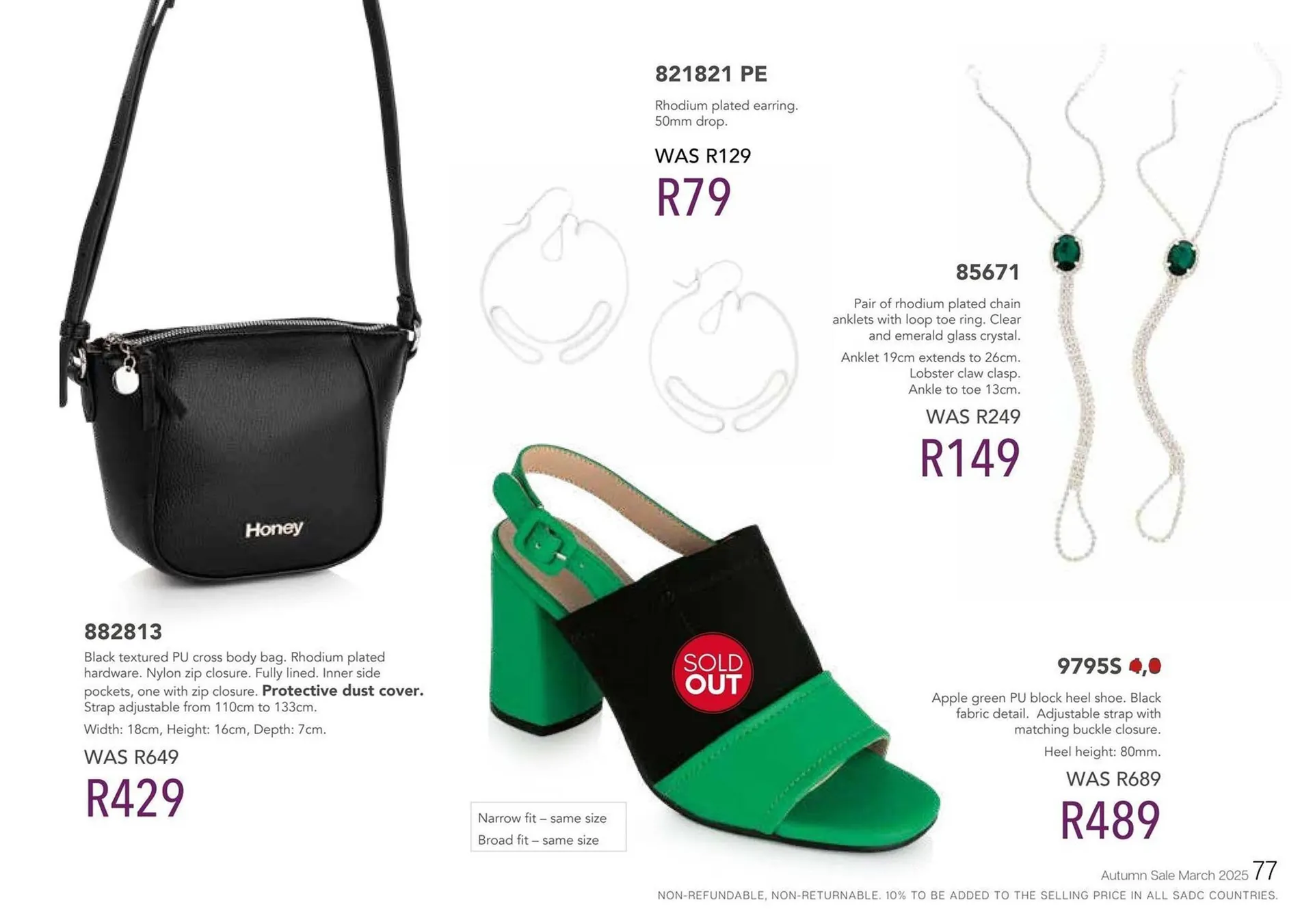Honey Fashion Accessories catalogue from 6 June to 12 June 2025 - Catalogue Page 79