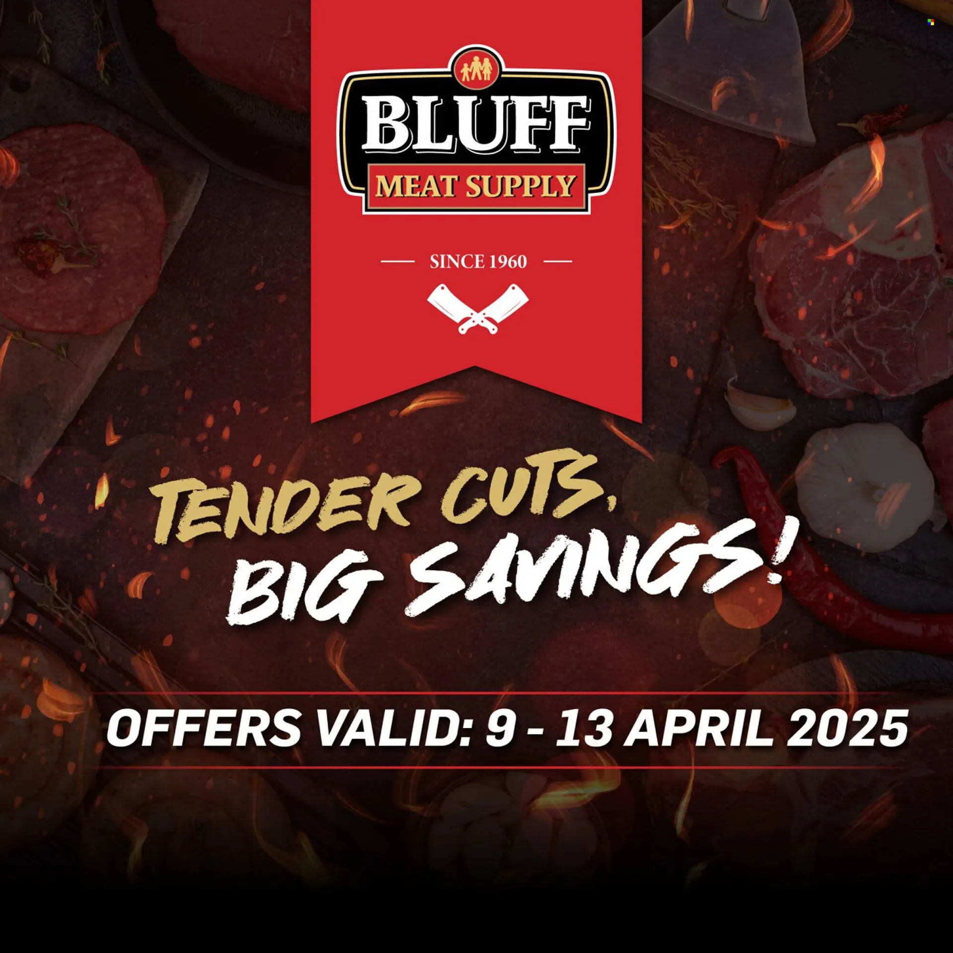 Bluff Meat Supply catalogue from 9 April to 13 April 2025 - Catalogue Page 1