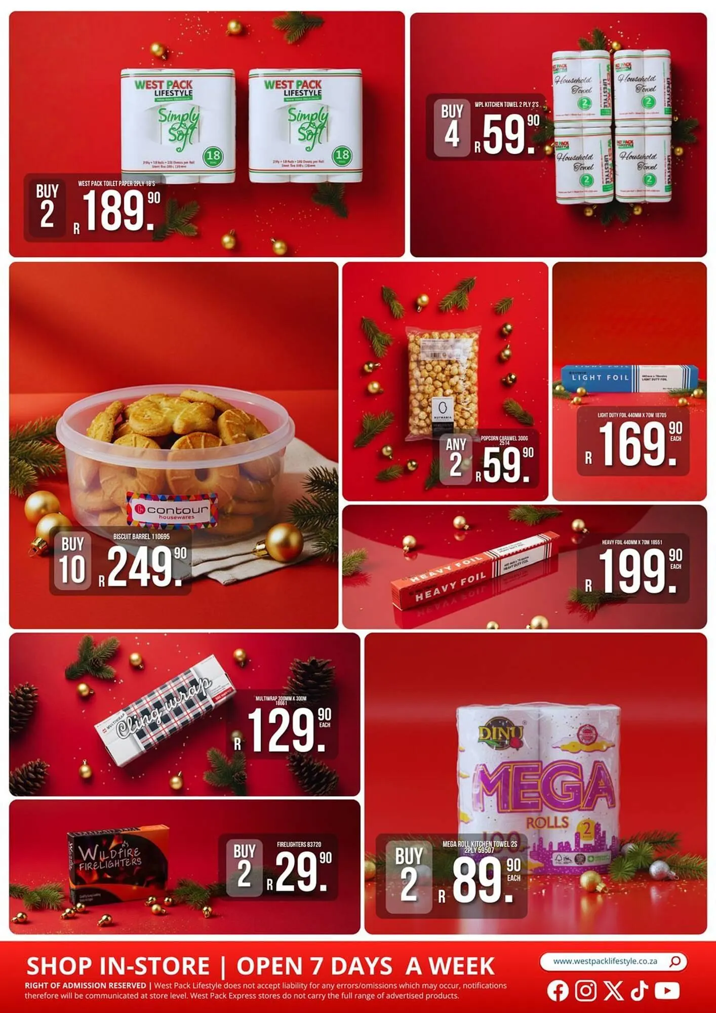 West Pack Lifestyle catalogue from 24 November to 18 January 2026 - Catalogue Page 6