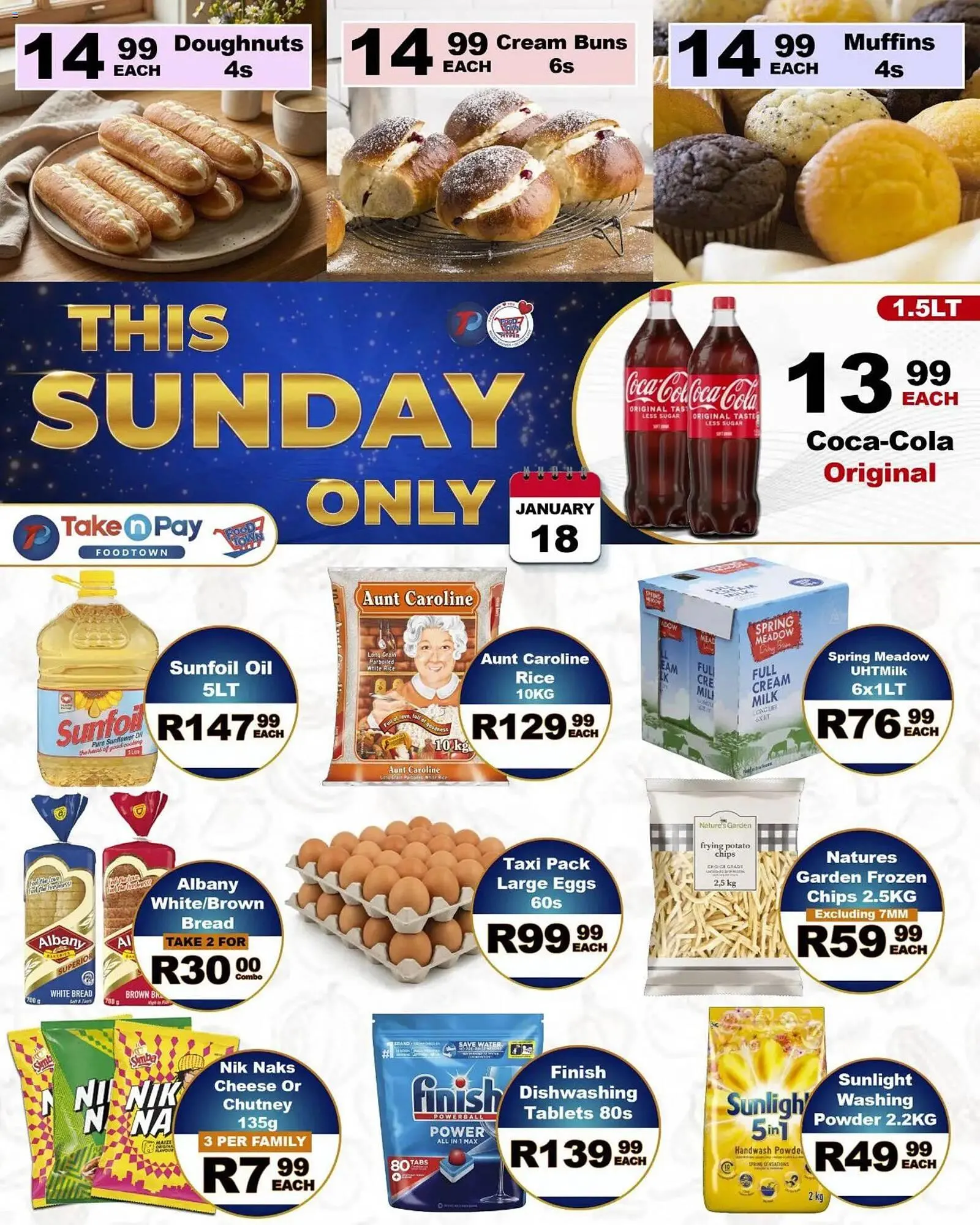 Take 'n Pay catalogue from 18 January to 18 January 2026 - Catalogue Page 1