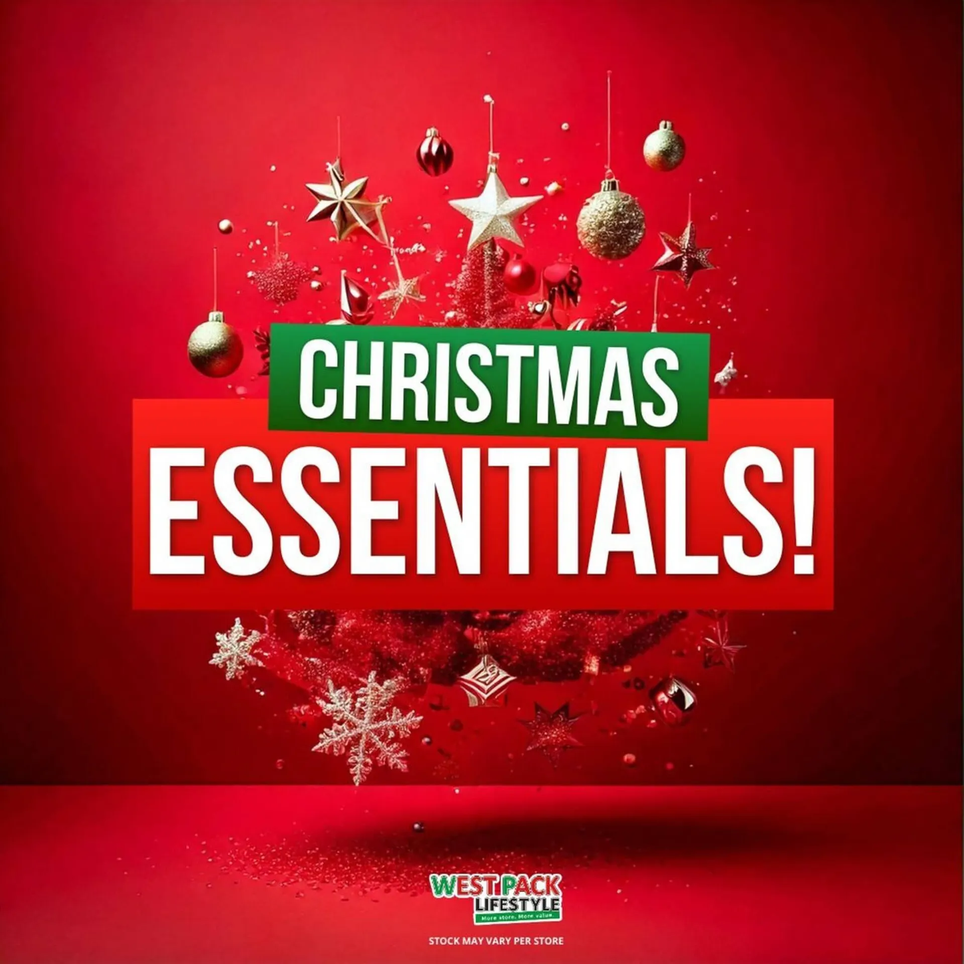 West Pack Lifestyle catalogue from 17 December to 19 January 2025 - Catalogue Page 1