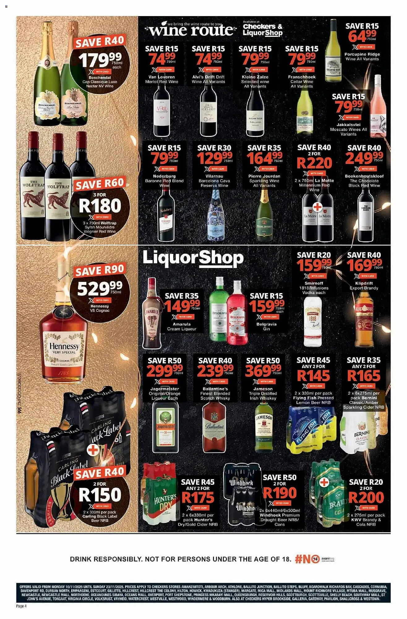 Checkers catalogue from 10 November to 23 November 2025 - Catalogue Page 4