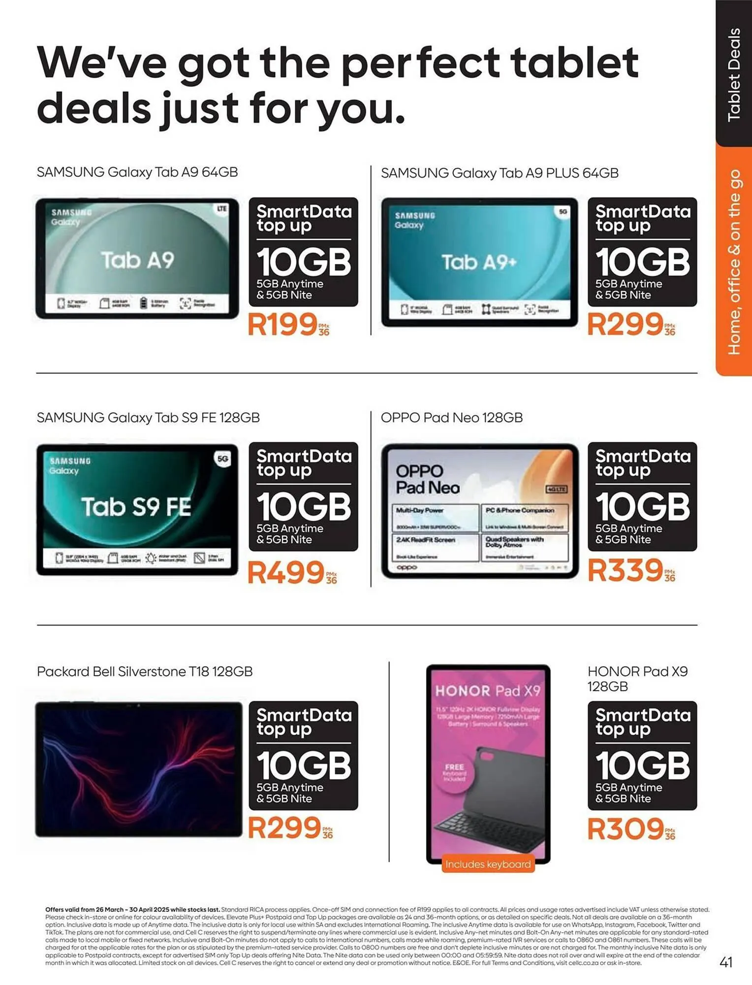 Cell C catalogue from 26 March to 1 April 2025 - Catalogue Page 41