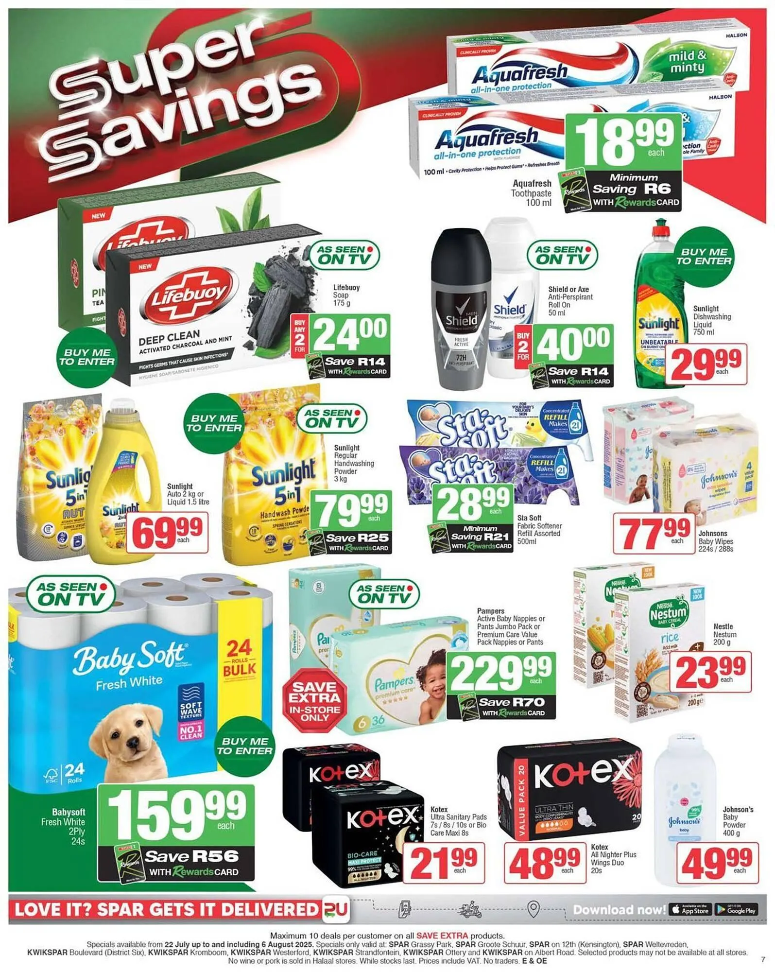 KwikSpar catalogue from 24 July to 6 August 2025 - Catalogue Page 7