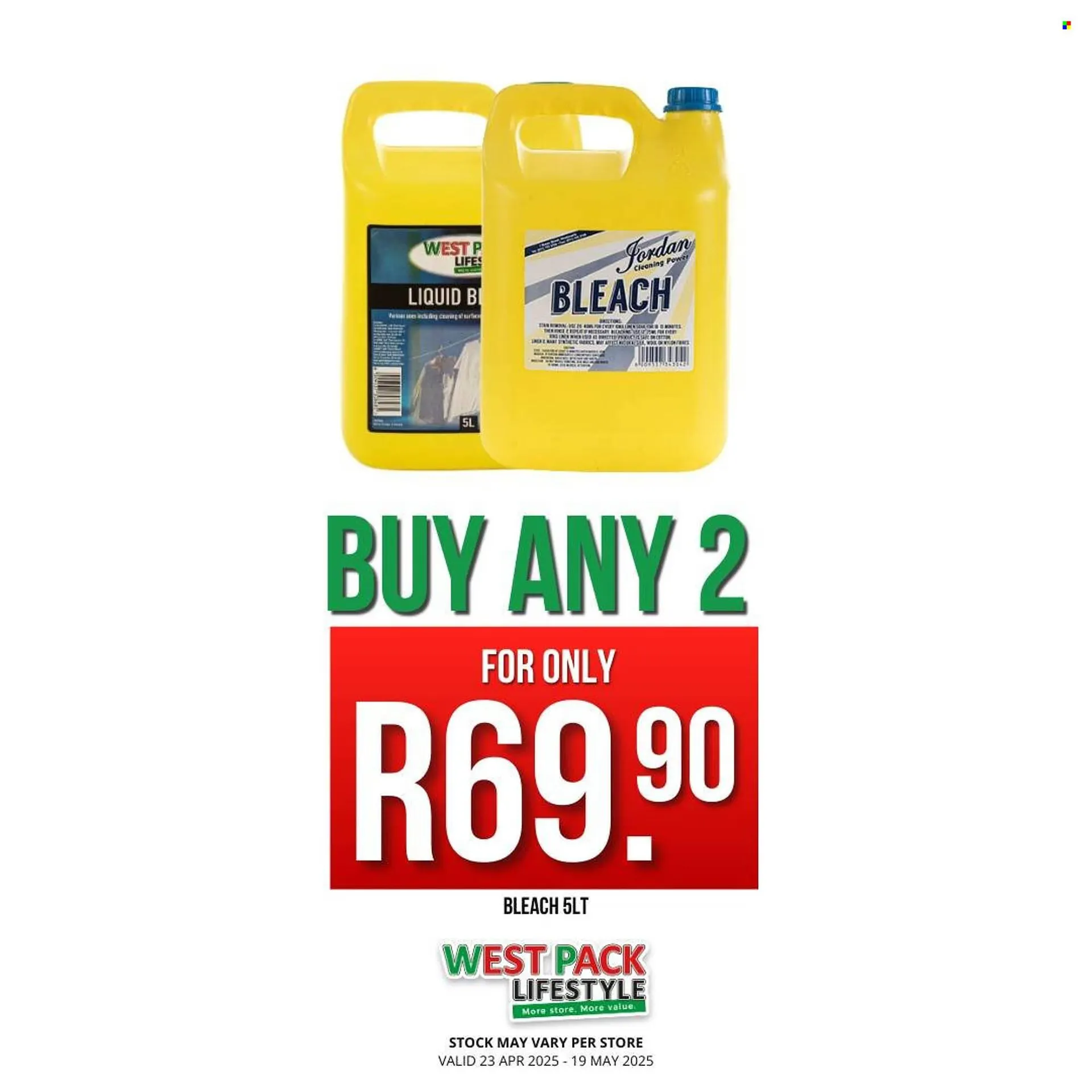 West Pack Lifestyle catalogue from 23 April to 19 May 2025 - Catalogue Page 5