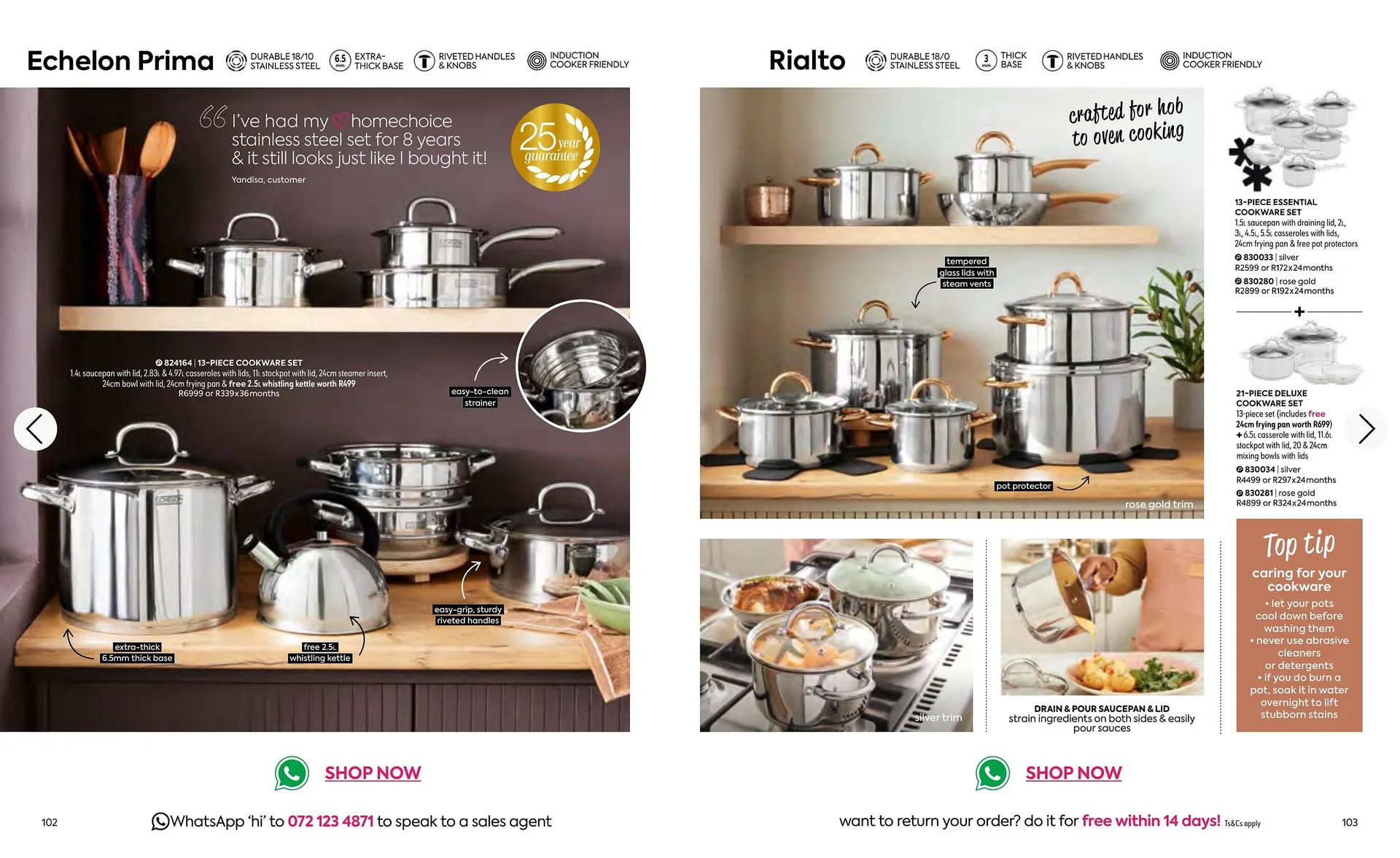 HomeChoice catalogue from 22 July to 30 September 2025 - Catalogue Page 52