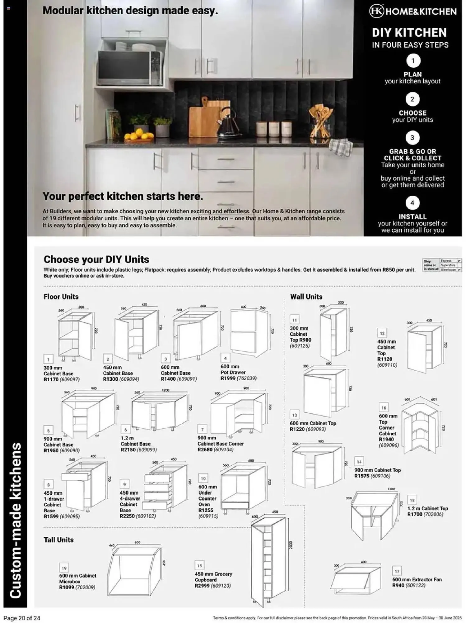 Builders Warehouse catalogue from 20 May to 30 June 2025 - Catalogue Page 68