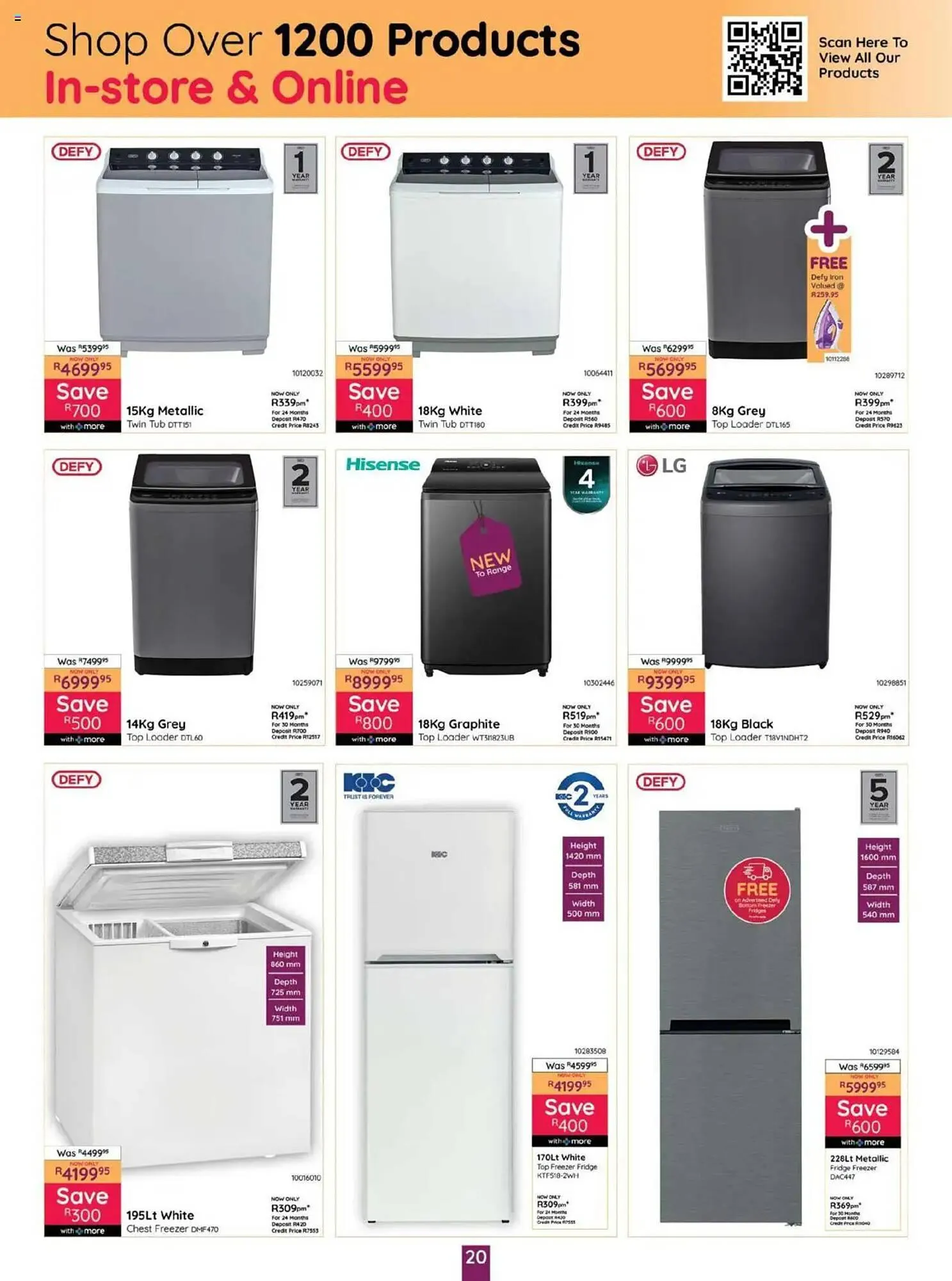 Bradlows catalogue from 14 April to 18 May 2025 - Catalogue Page 20