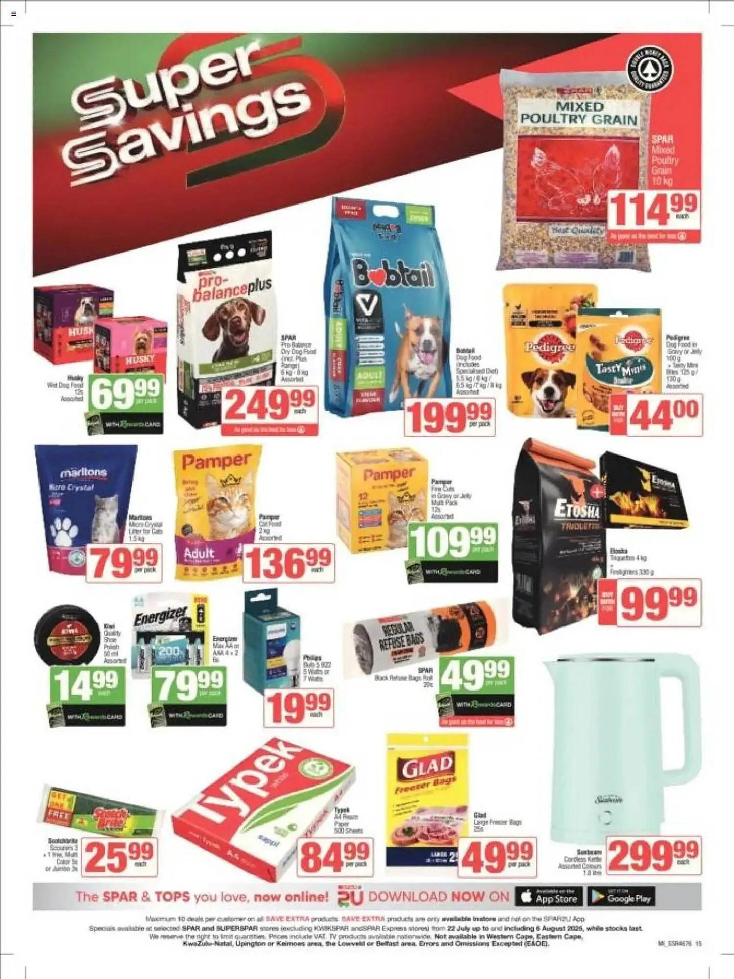 Spar catalogue from 22 July to 6 August 2025 - Catalogue Page 15