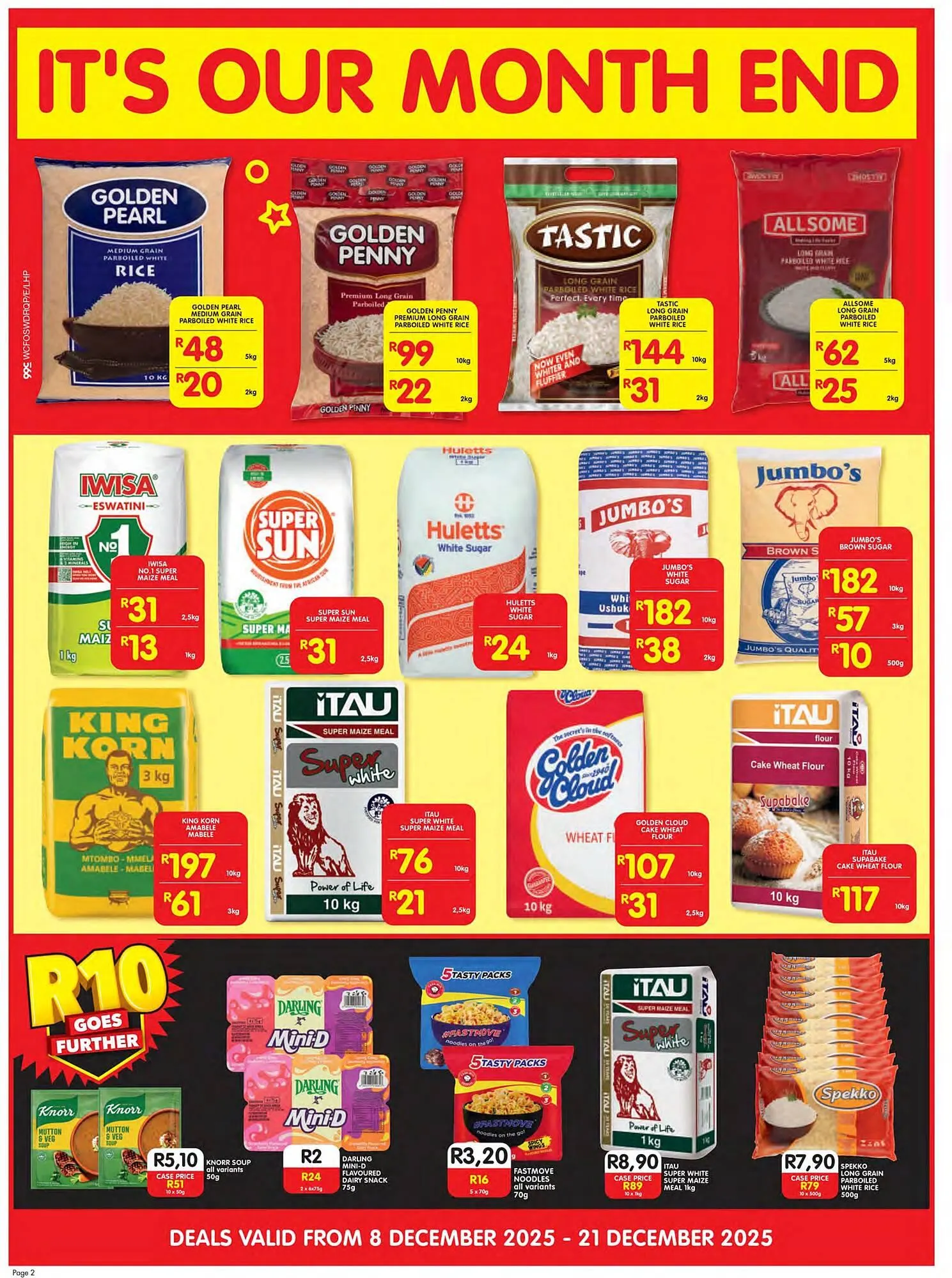 Shoprite catalogue from 8 December to 21 December 2025 - Catalogue Page 2