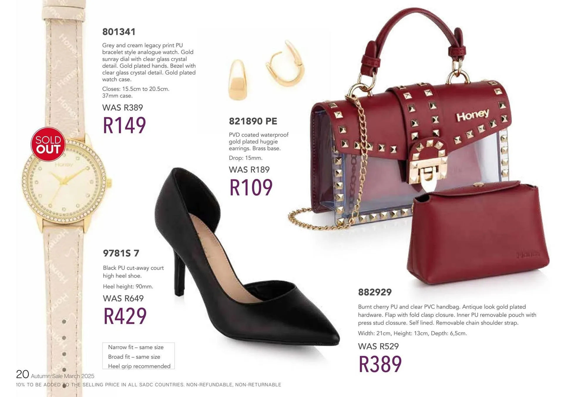 Honey Fashion Accessories catalogue from 7 May to 20 May 2025 - Catalogue Page 22