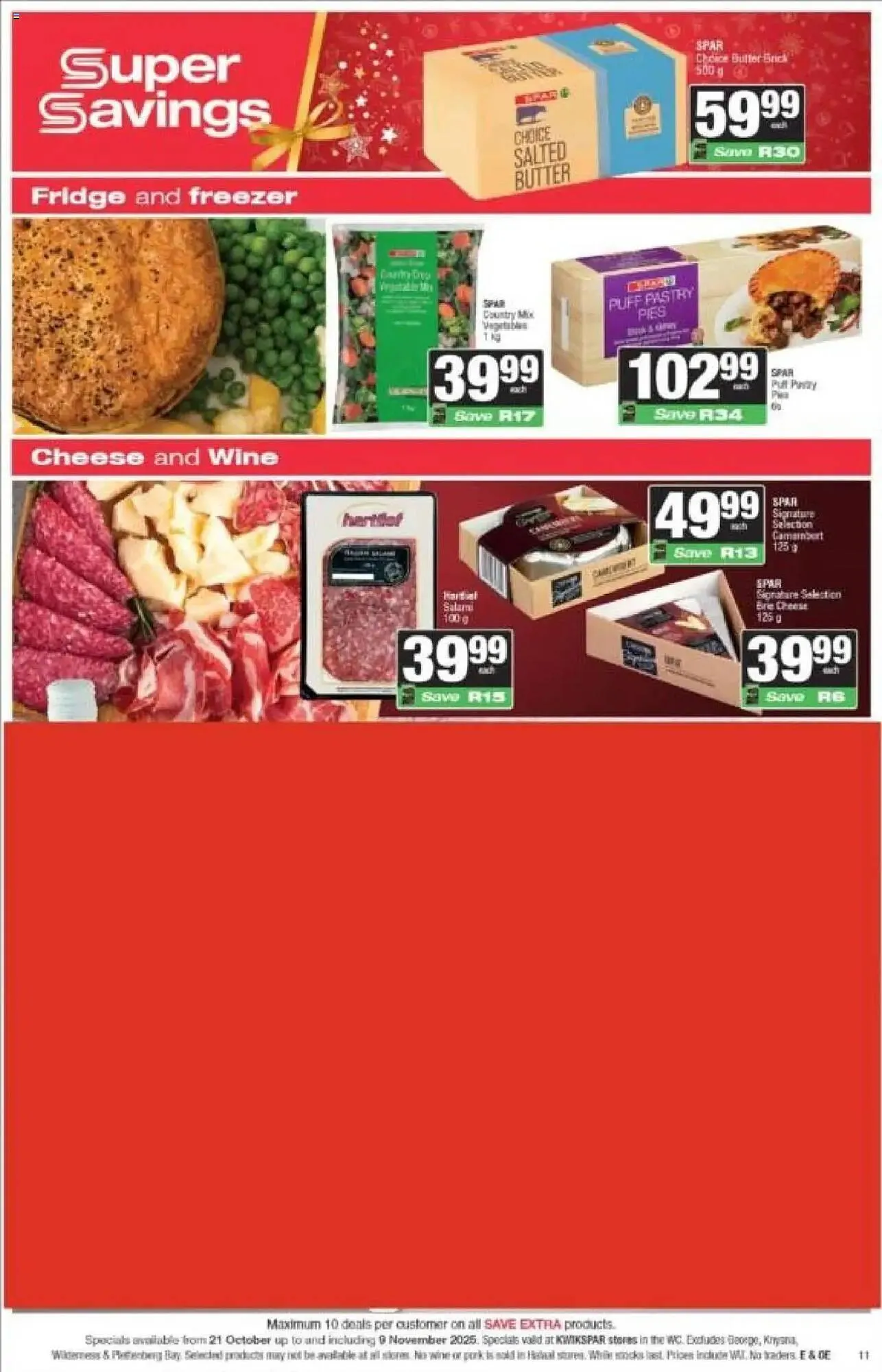 KwikSpar catalogue from 21 October to 9 November 2025 - Catalogue Page 1