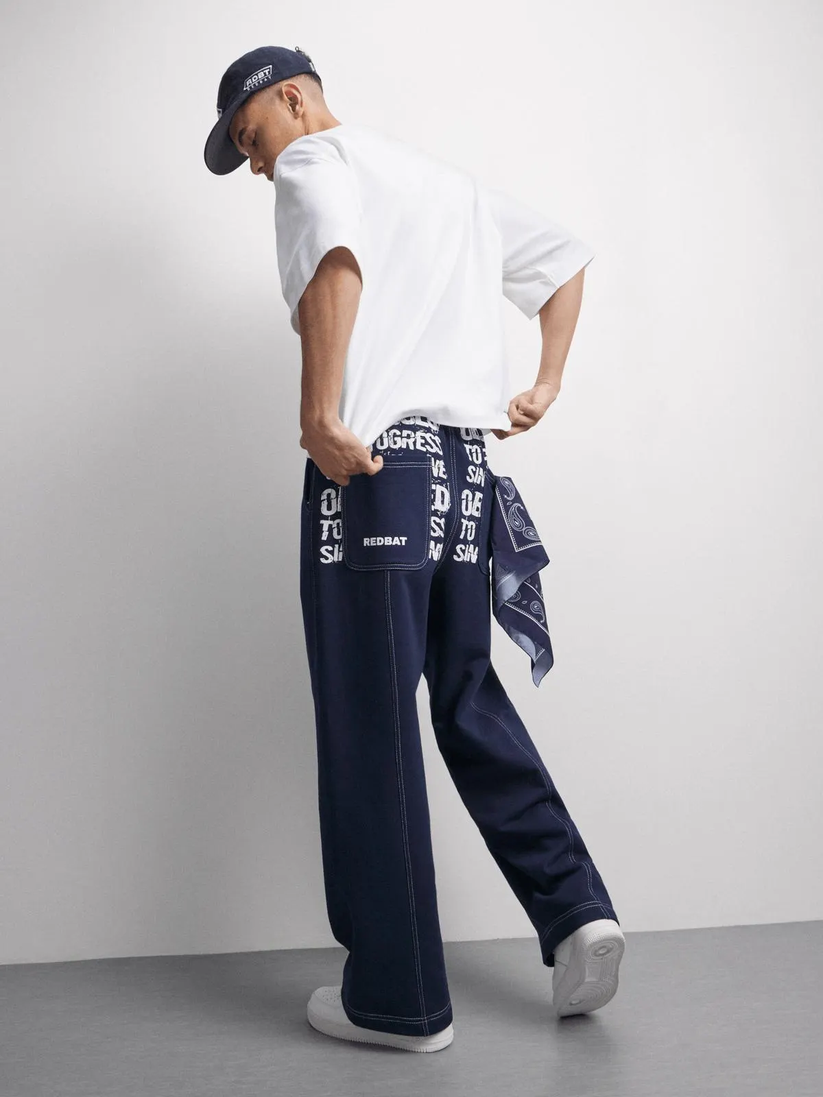 Redbat Men's Navy Jogger