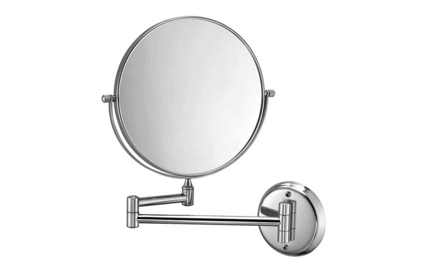 Chrome Extendable Magnifying Cosmetic Mirror