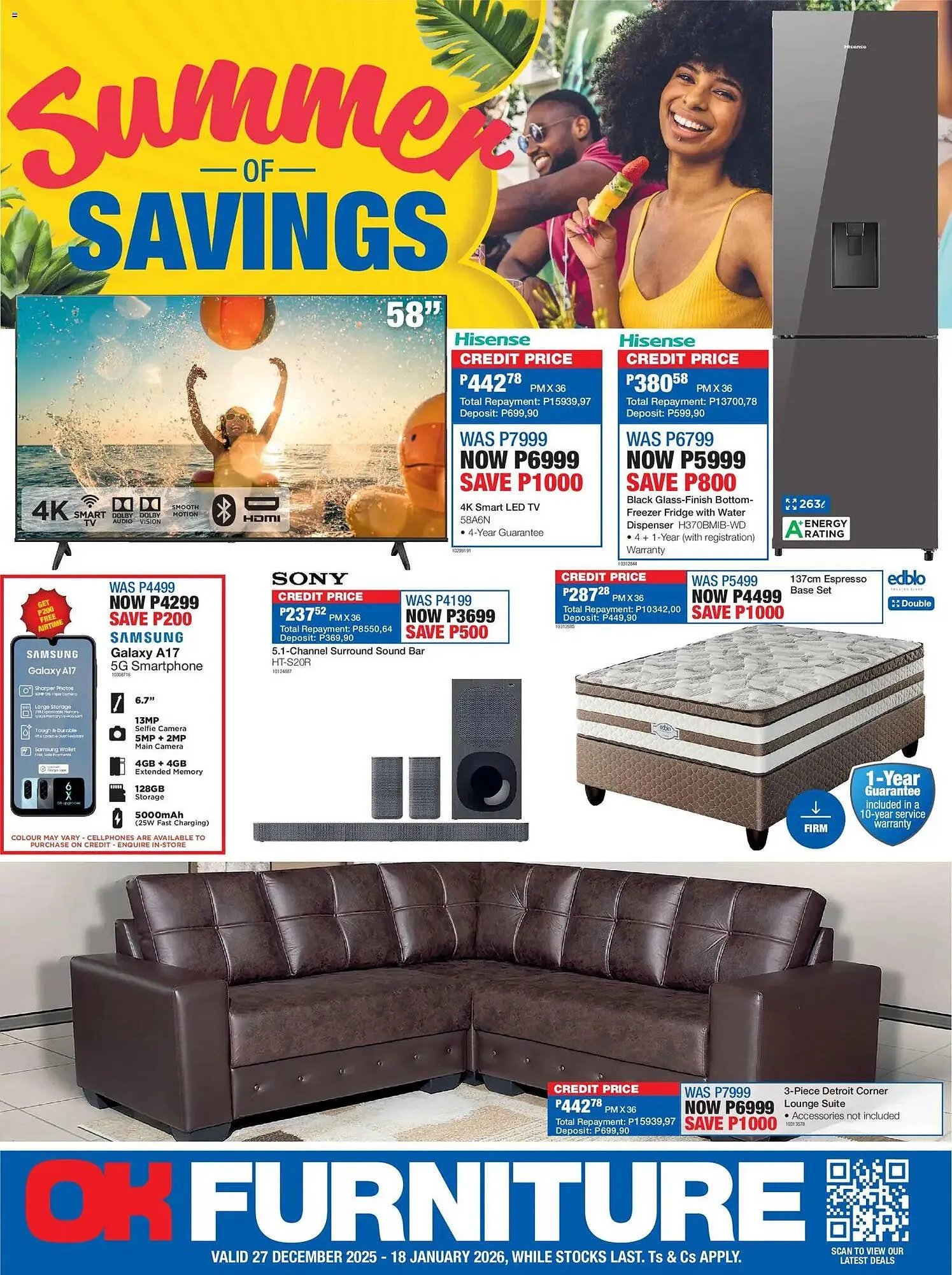OK Furniture catalogue from 27 December to 18 January 2026 - Catalogue Page 1