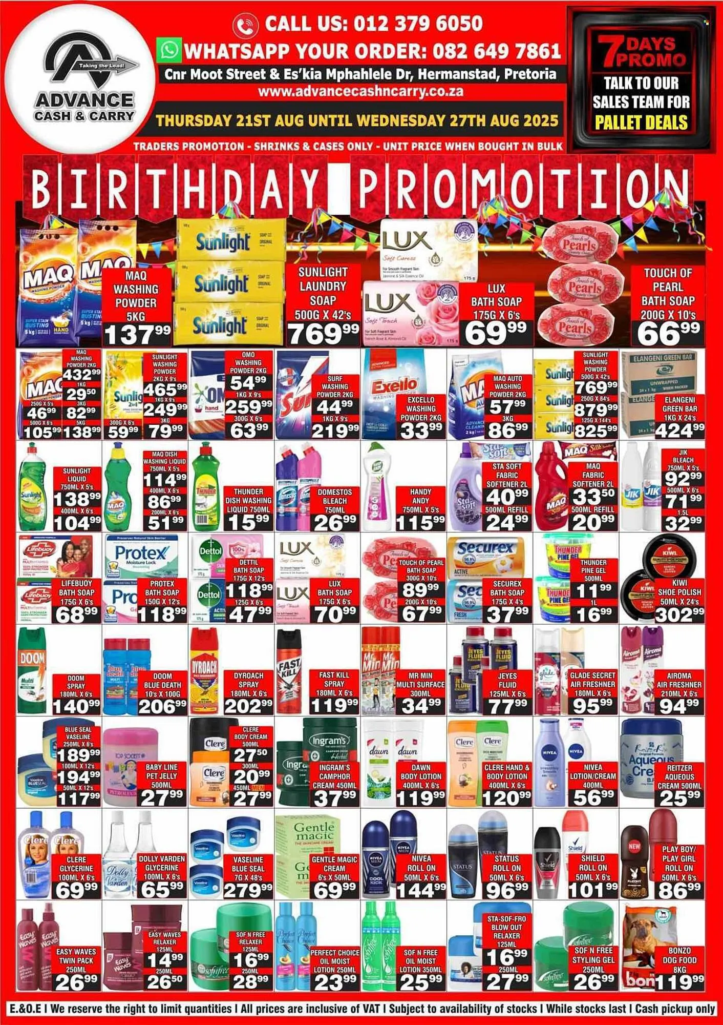 Advance Cash n Carry catalogue from 21 August to 27 August 2025 - Catalogue Page 4