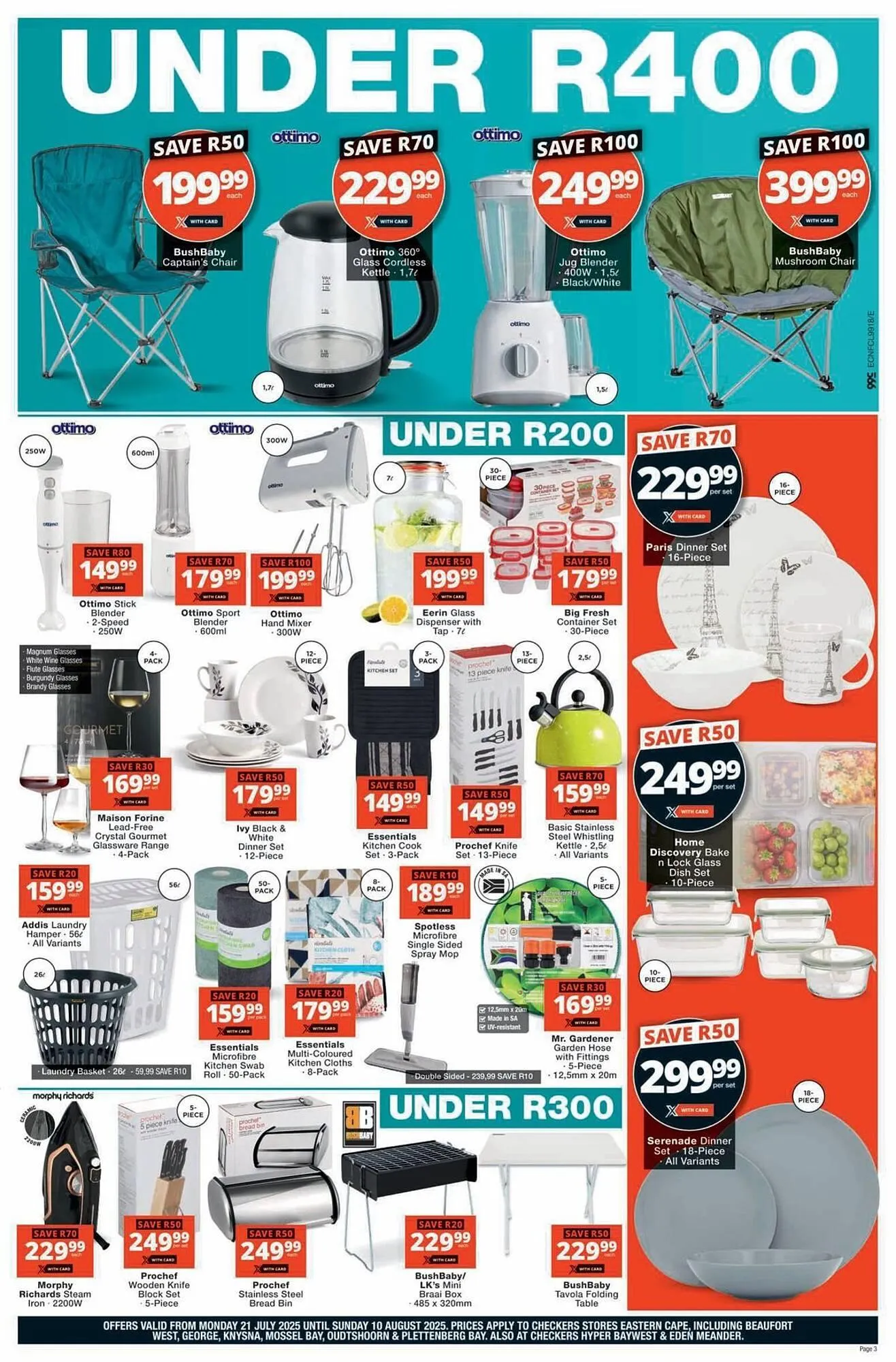 Checkers catalogue from 20 July to 10 August 2025 - Catalogue Page 15