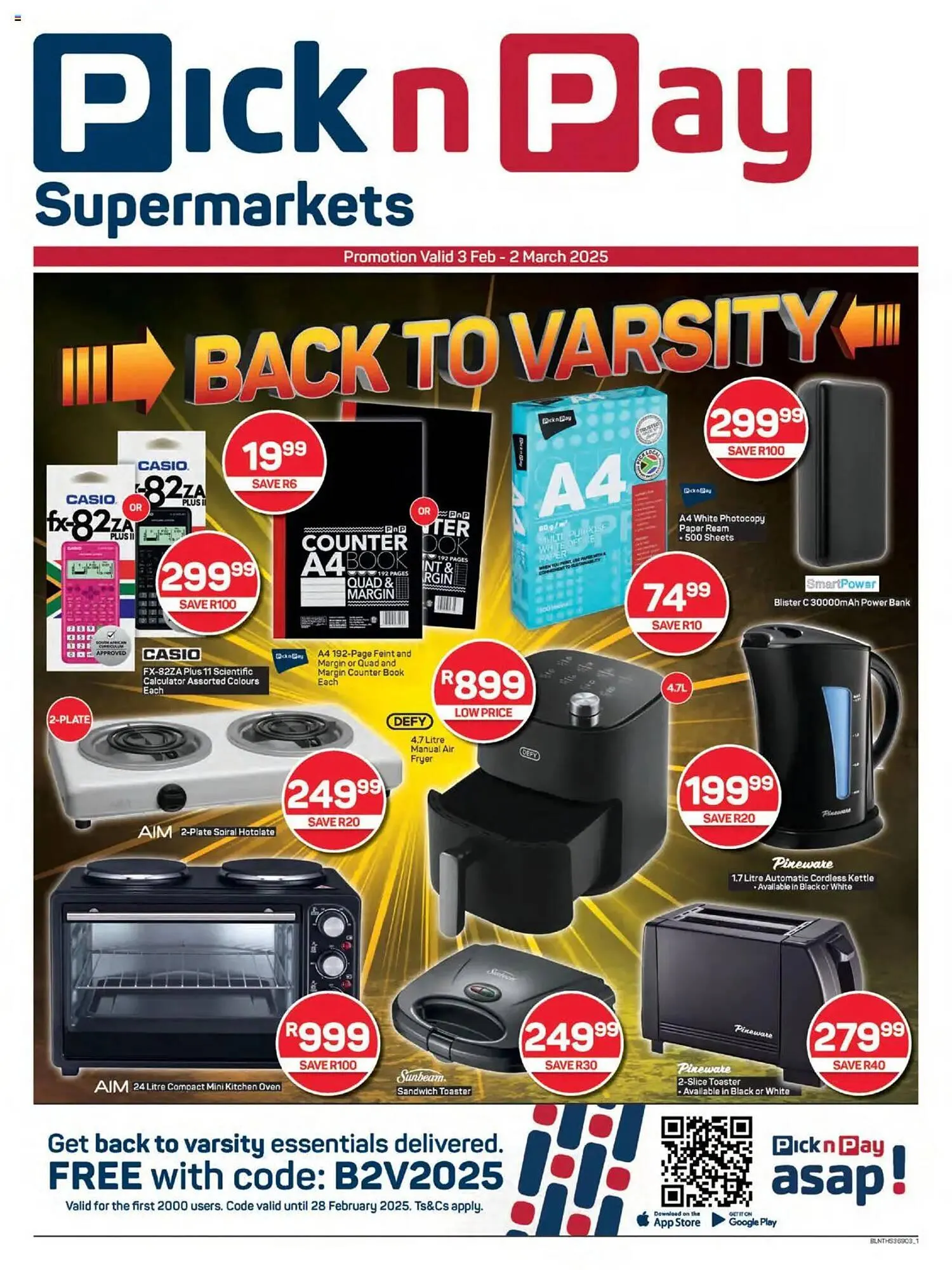 Pick n Pay catalogue from 3 February to 2 March 2025 - Catalogue Page 1