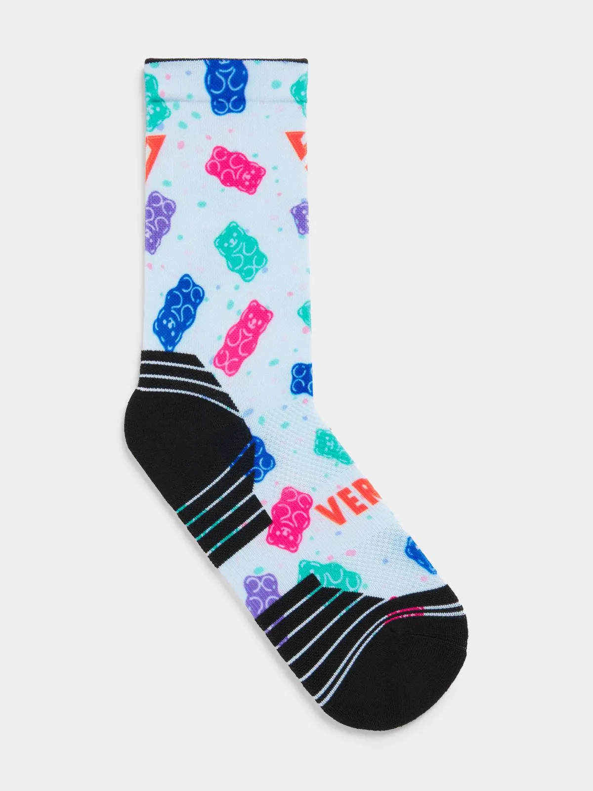 Versus Gummy Bear Print Active Crew Socks